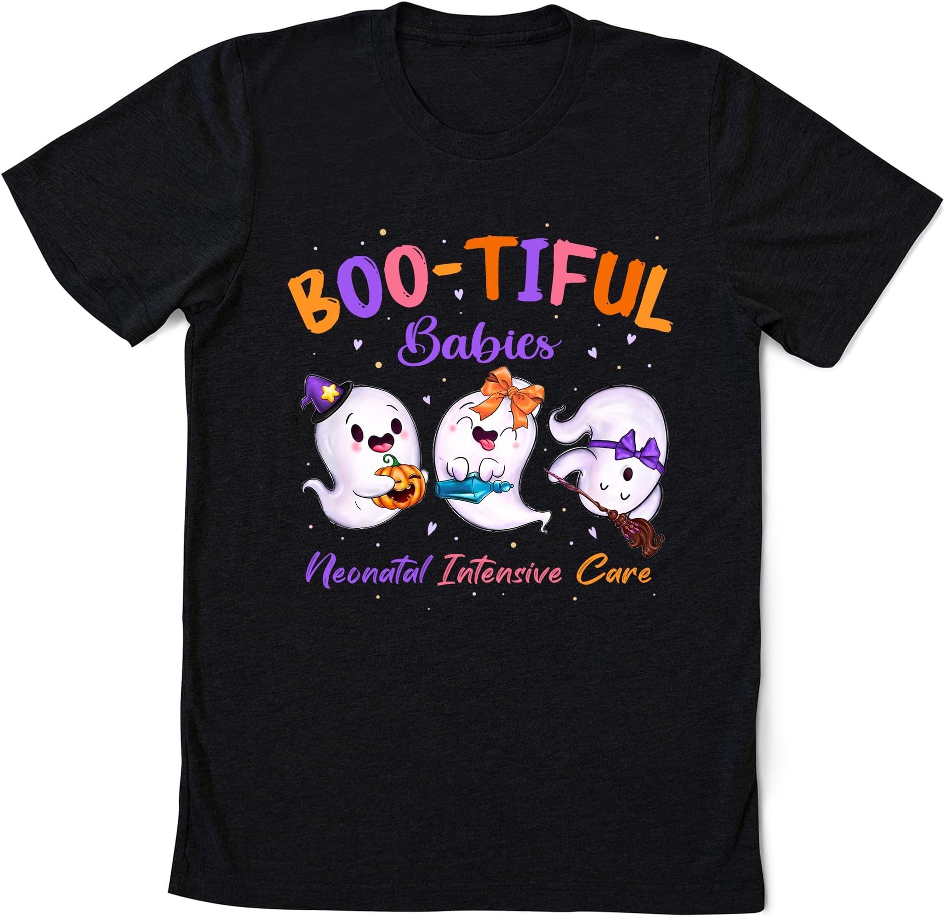 Bootiful Babies Neonatal Intensive Care Shirt, Funny Cute NICU Halloween Shirt, Nicu Neonatal Nurse Shirt, NICU Halloween Costume Shirt