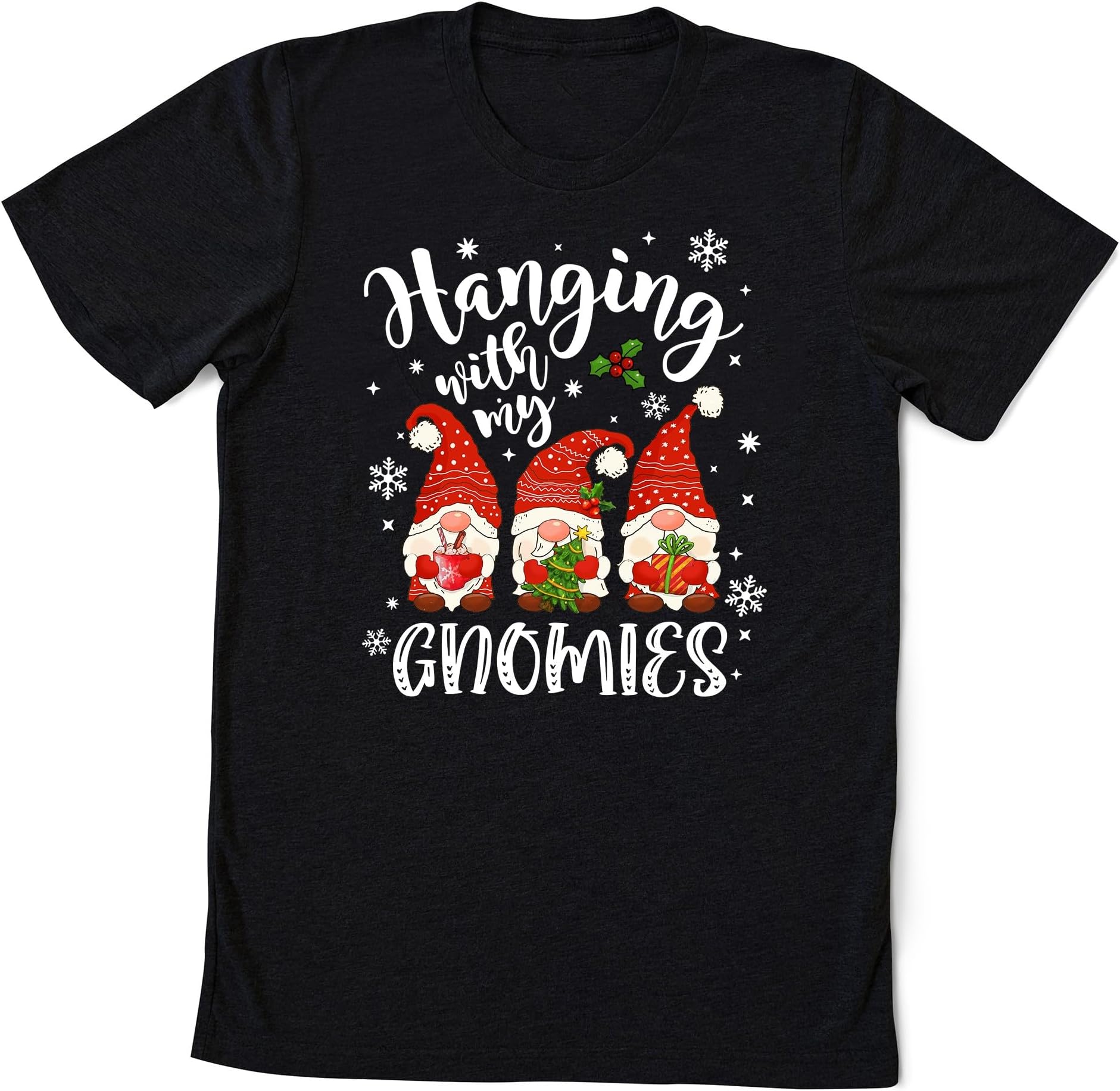 Hanging with My Gnomies Shirt, Christmas Gnomies Shirt, Christmas Gnomes Family Shirt, Funny Christmas Group Shirts, Xmas Family