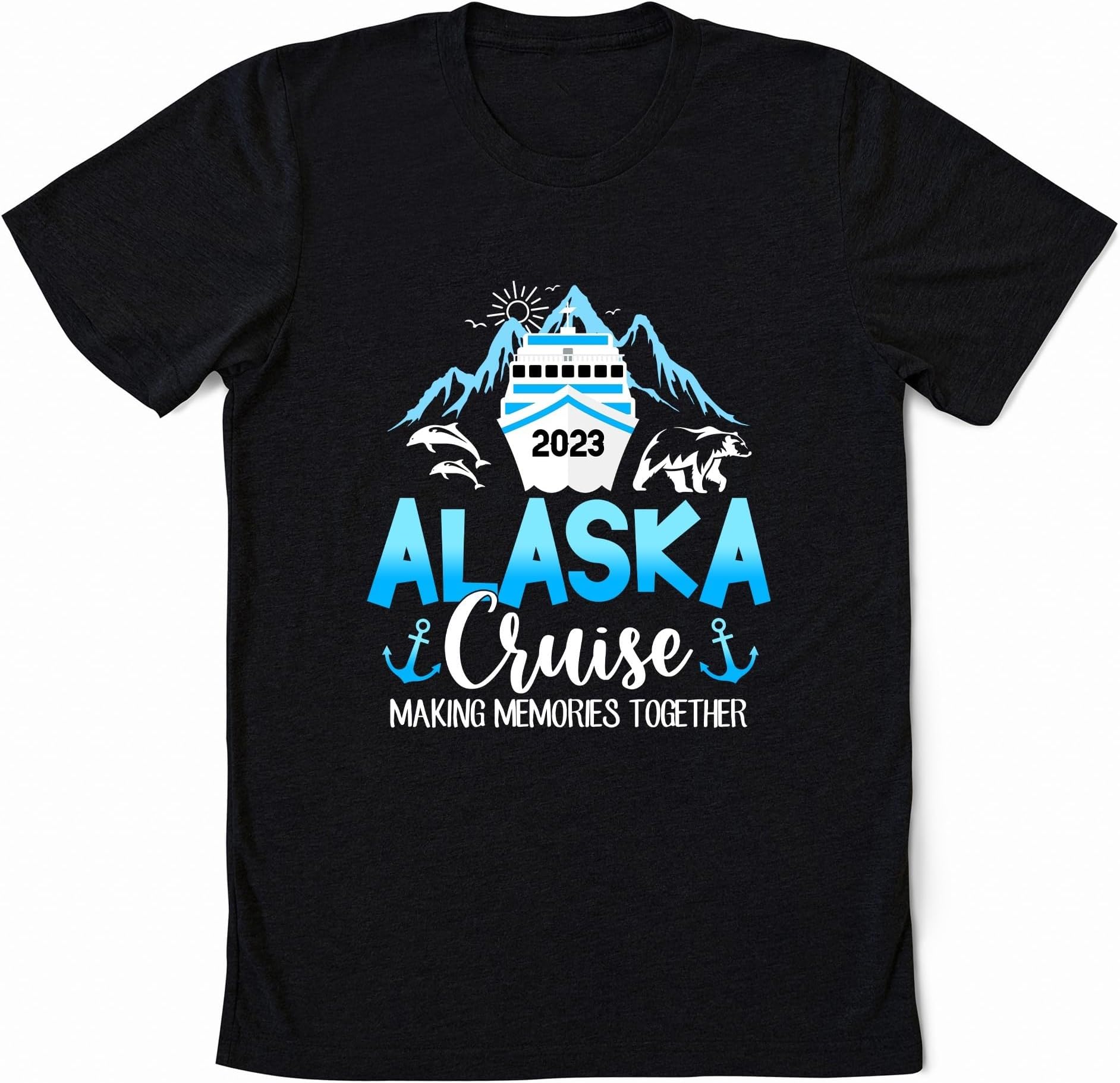 Alaska Cruise Making Memories Together Shirt, Cruise Squad 2023, Cruise Vacation Shirt, Family Matching Group Cruise Shirt, Alaska Vacation Gift, Funny Cruise Shirts, Alaska Trip Tees