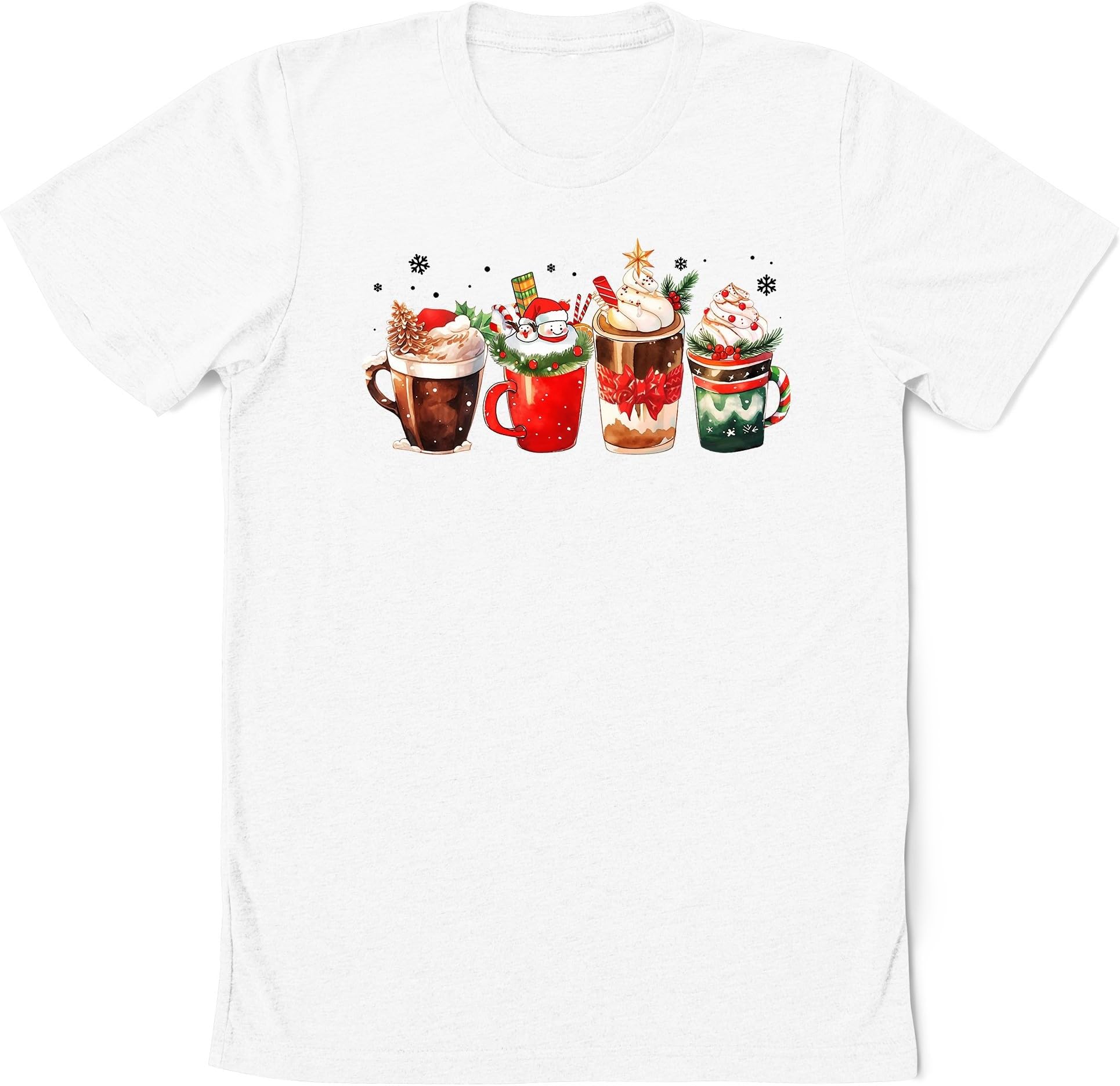 Gingerbread Christmas Coffee Shirt, Christmas Coffee Sweatshirt, Iced Latte Shirt, Coffee Lover Gift, Latte Drink Christmas Tee