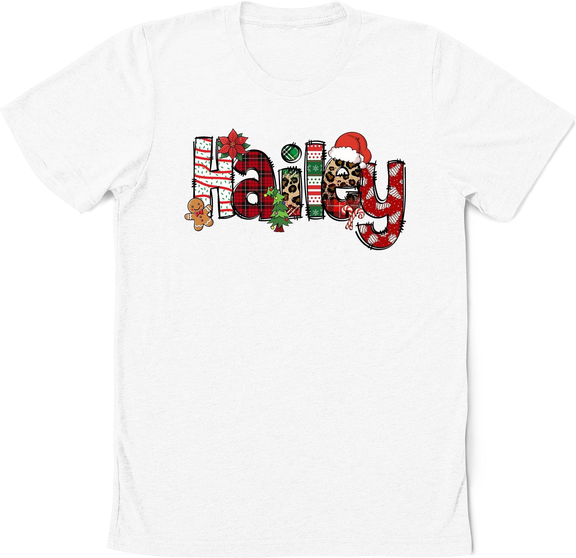 Custom Christmas Name Shirt, Personalized, Family Christmas Shirts, Christmas Monogram Shirt