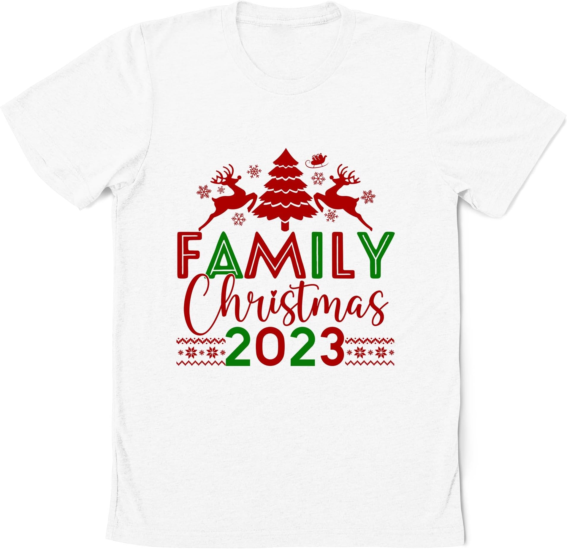 Family Christmas 2023 Deer Sweatshirt, Matching Christmas Shirts, Family Christmas Shirt, Xmas Party Shirt, Christmas Family Sweatshirt