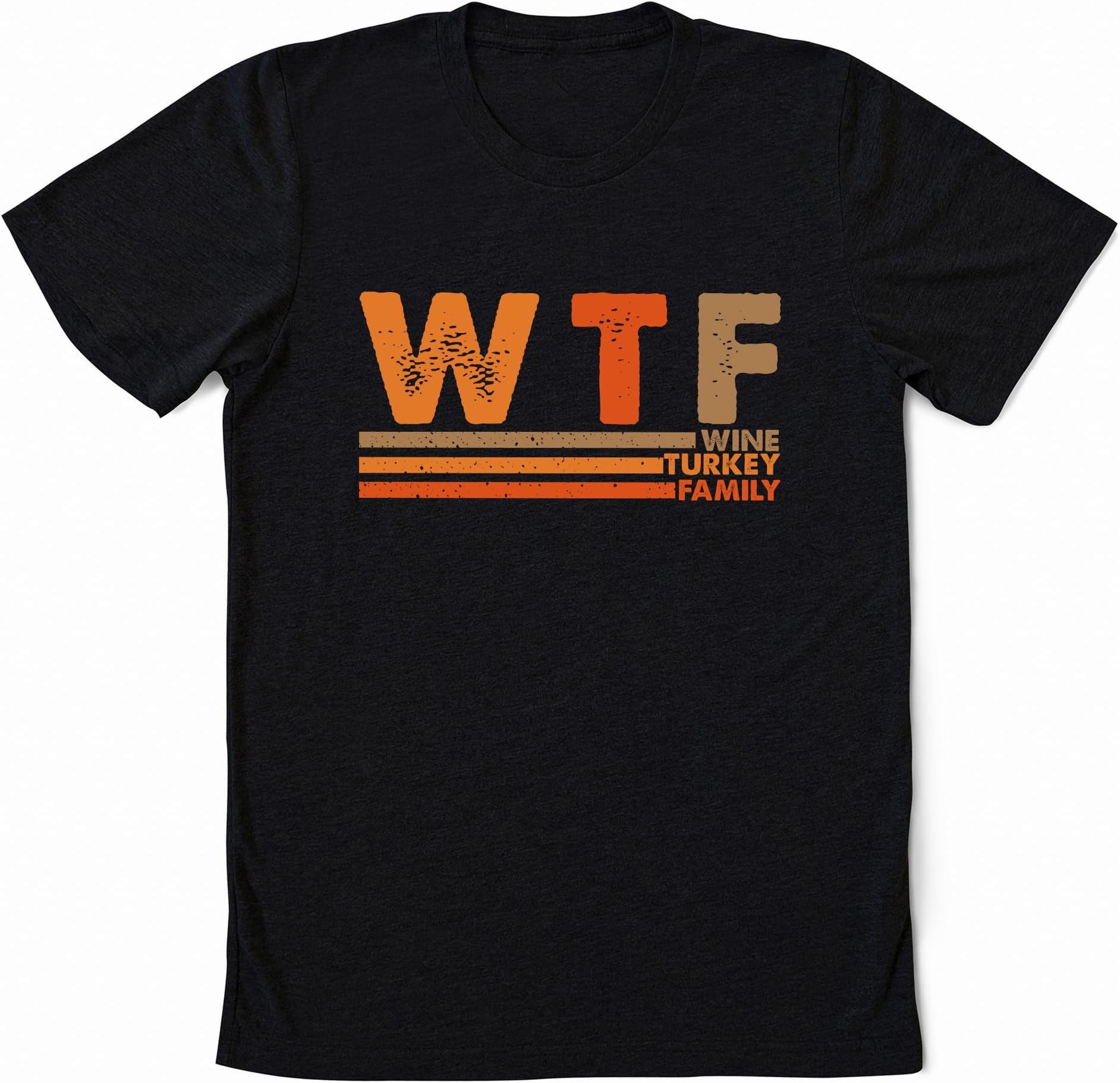 Vintage WTF Wine Turkey Family Shirt, Thanksgiving WTF Shirts, Thanksgiving Group Shirt, Thanksgiving Dinner Shirt, Group Matching Shirts