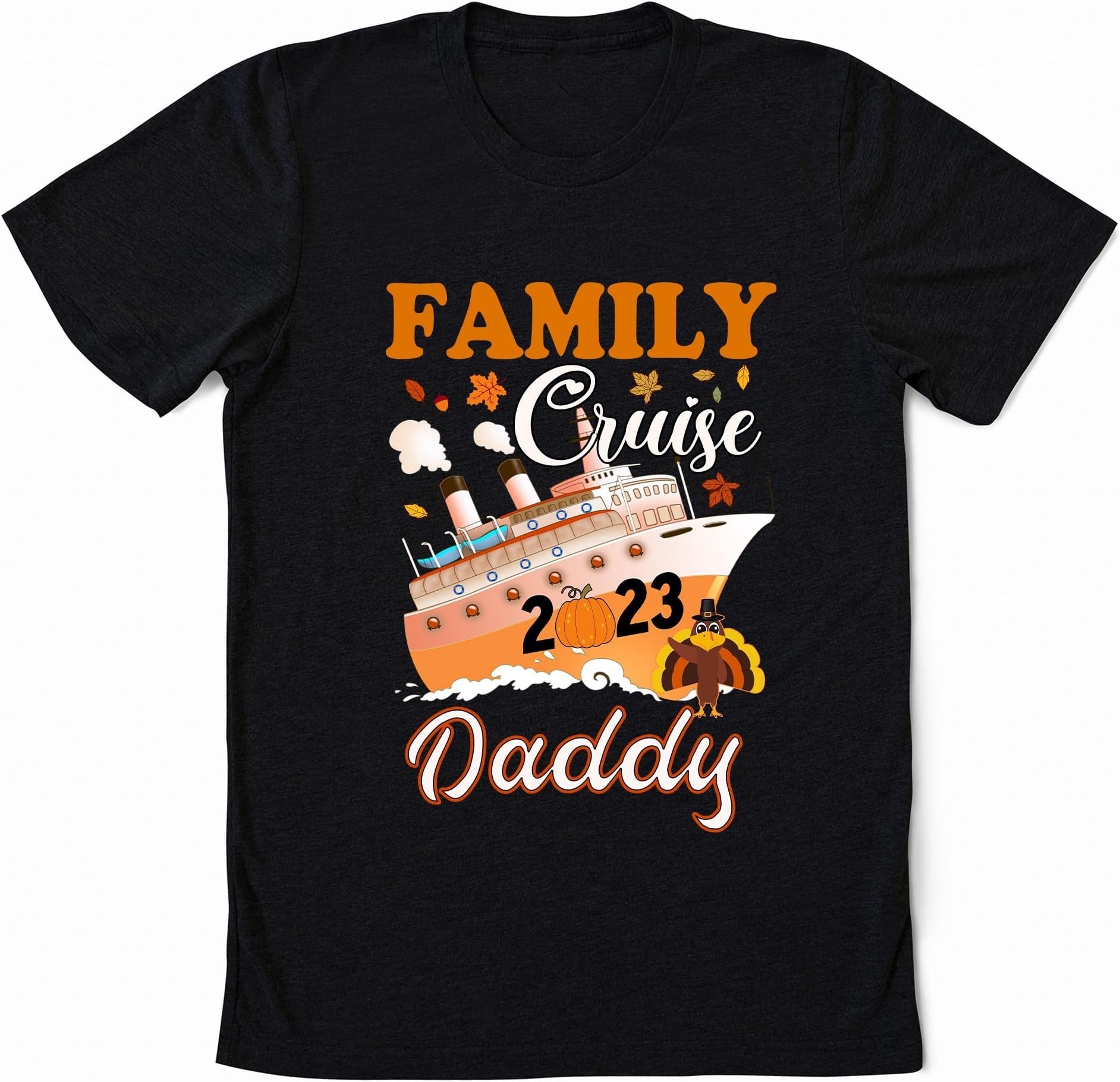 Personalized Family Thanksgiving Cruise with Names Shirt, Family Thanksgiving Sweater, Matching Family Vacation Trip Tshirts, Thanksgiving Trip TeesC