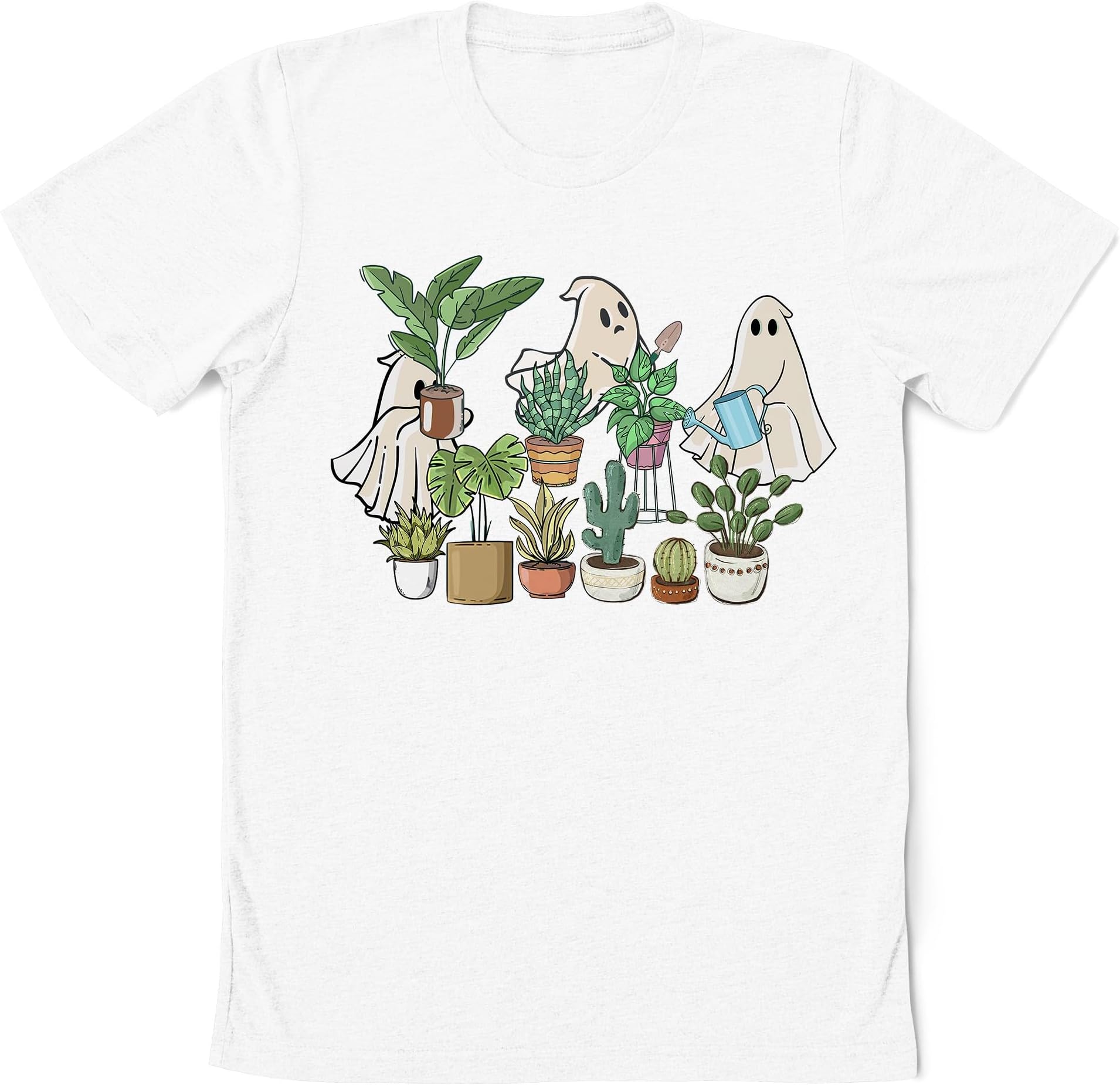 Ghost Plant Sweatshirt, Halloween Plant Lady Shirt, Ghost Gardening Shirt, Plant Mama Sweater, Gardening Halloween Costume Shirt