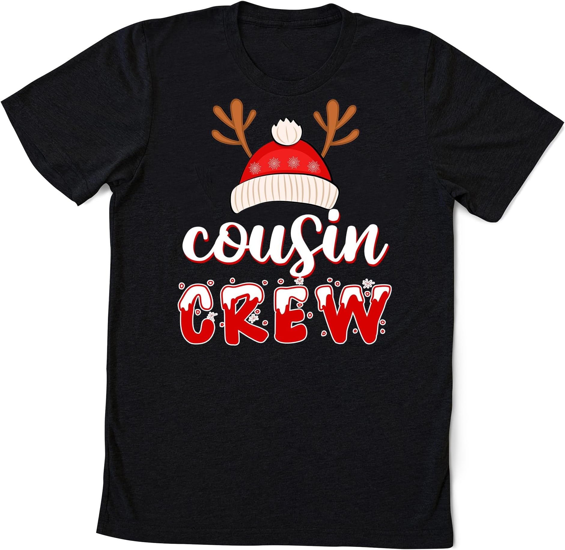 Santa Hat Cousin Crew Christmas Shirts, Cousin Crew Christmas Shirts, Christmas Shirts, Christmas Pajama Shirt, Cousin Crew