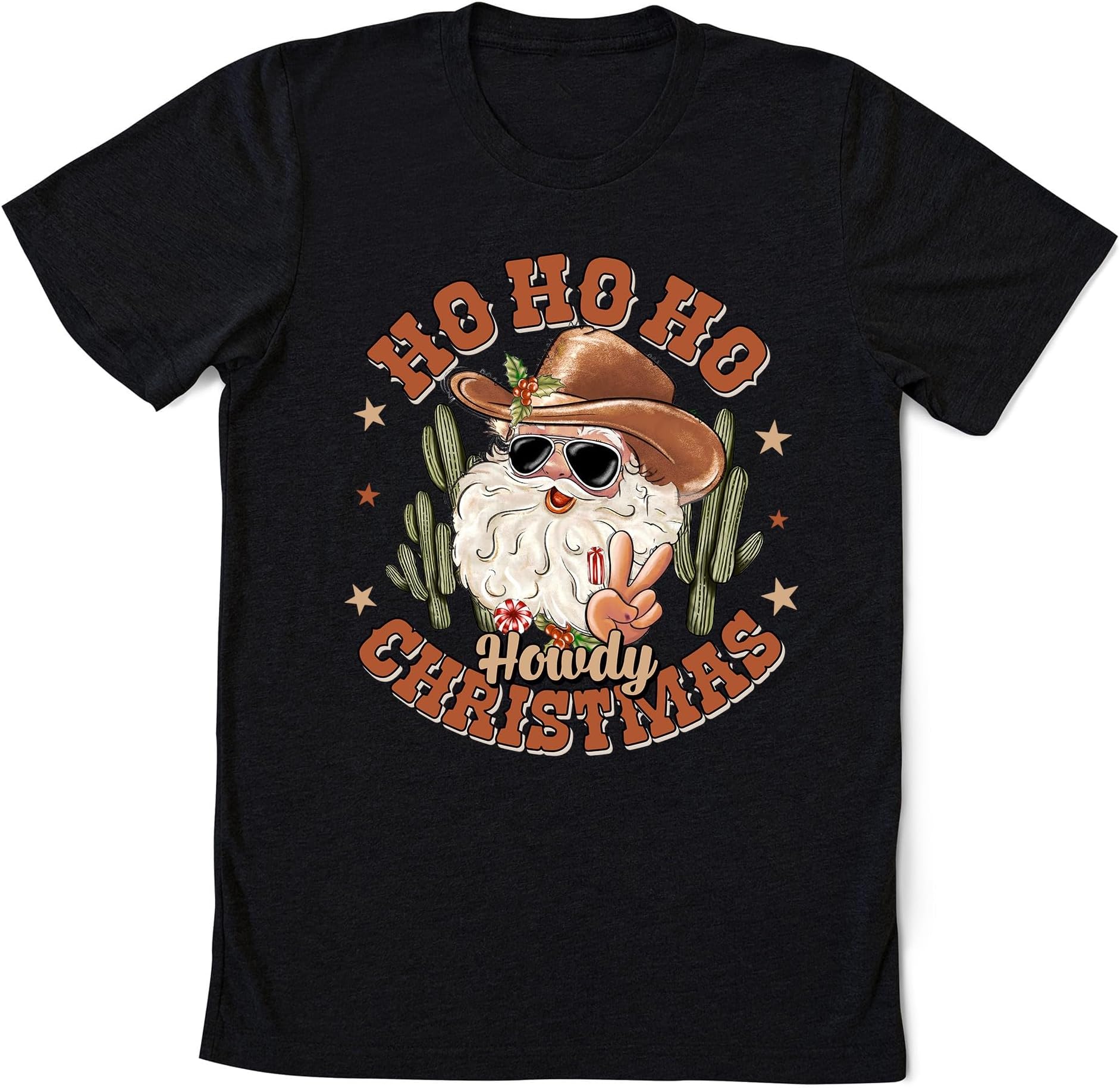 Ho Ho Ho Howdy Christmas Shirt, Howdy Santa Shirt, Retro Christmas Shirt, Cowboy Christmas Shirt, Western Christmas, Country Christmas Shirt