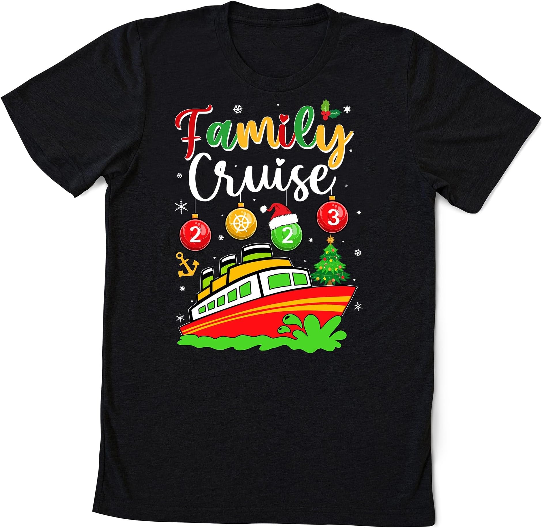 Personalized Family Cruise 2023 Shirt, Family Cruise Ship Vacation, Matching Family Shirts, Christmas Trip Shirt