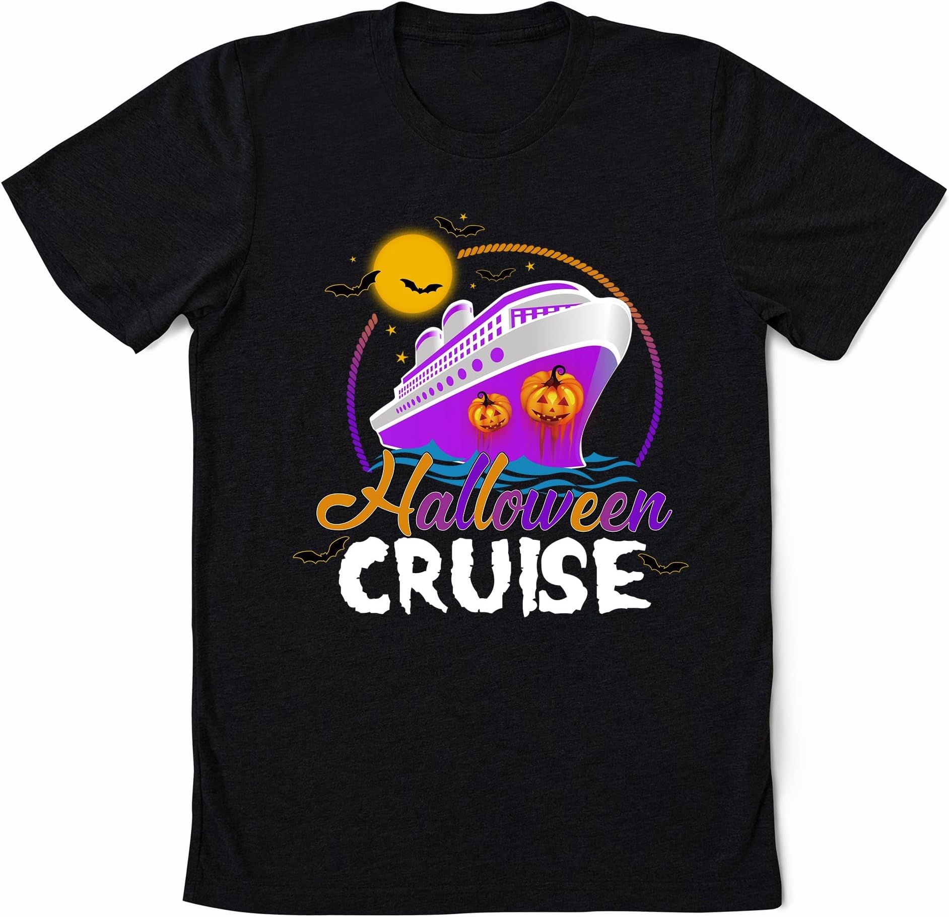 Halloween Cruise Shirt, Halloween Vacation Sweatshirt, Halloween Cruise Trip, Family Cruising Trip 2023 Shirts, Cruising Matching Tees