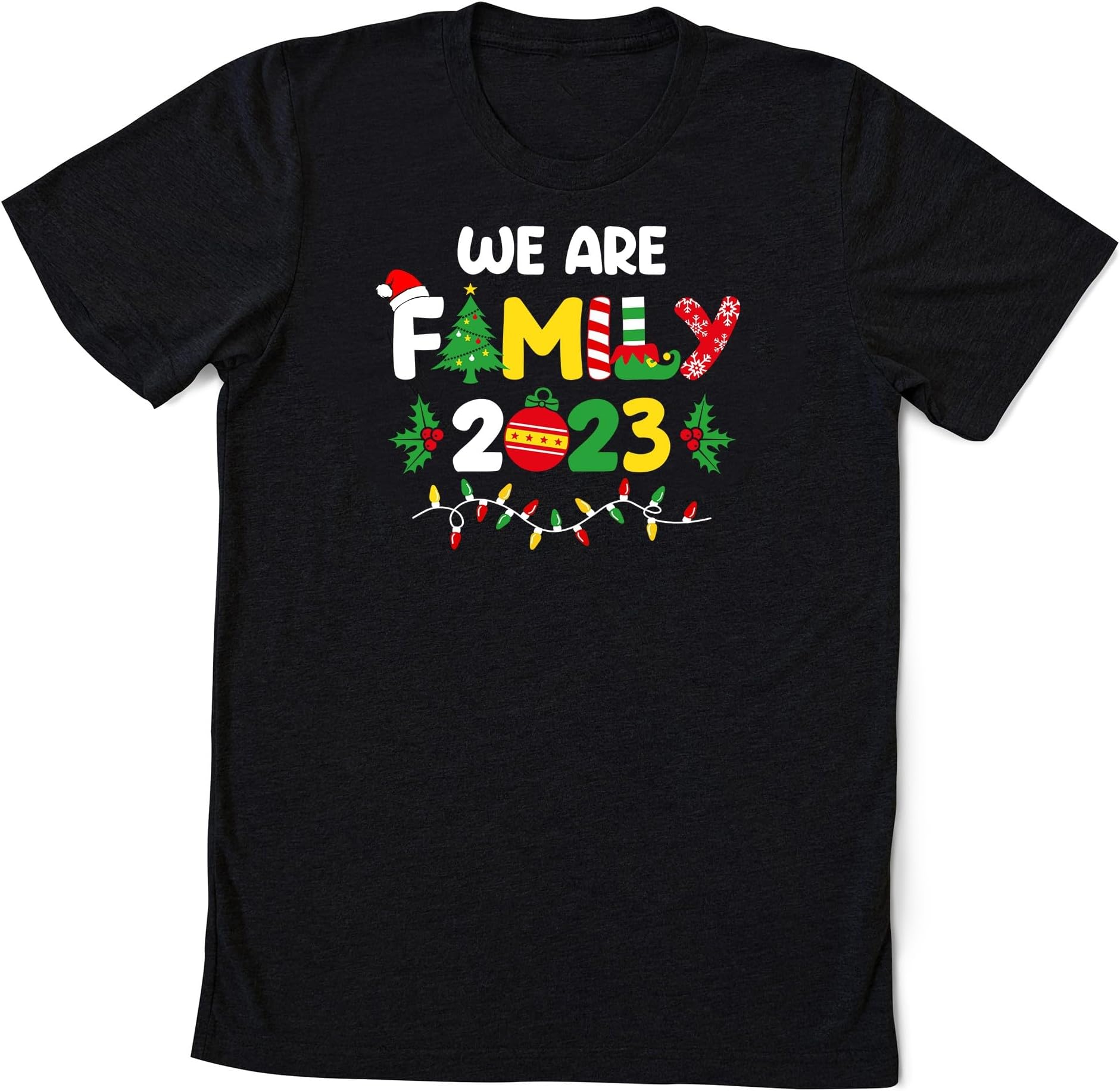 Family Christmas Shirt, We are Family Christmas 2023 Shirt, Christmas Crew Shirts, Cousin Crew Christmas Matching Family Shirts