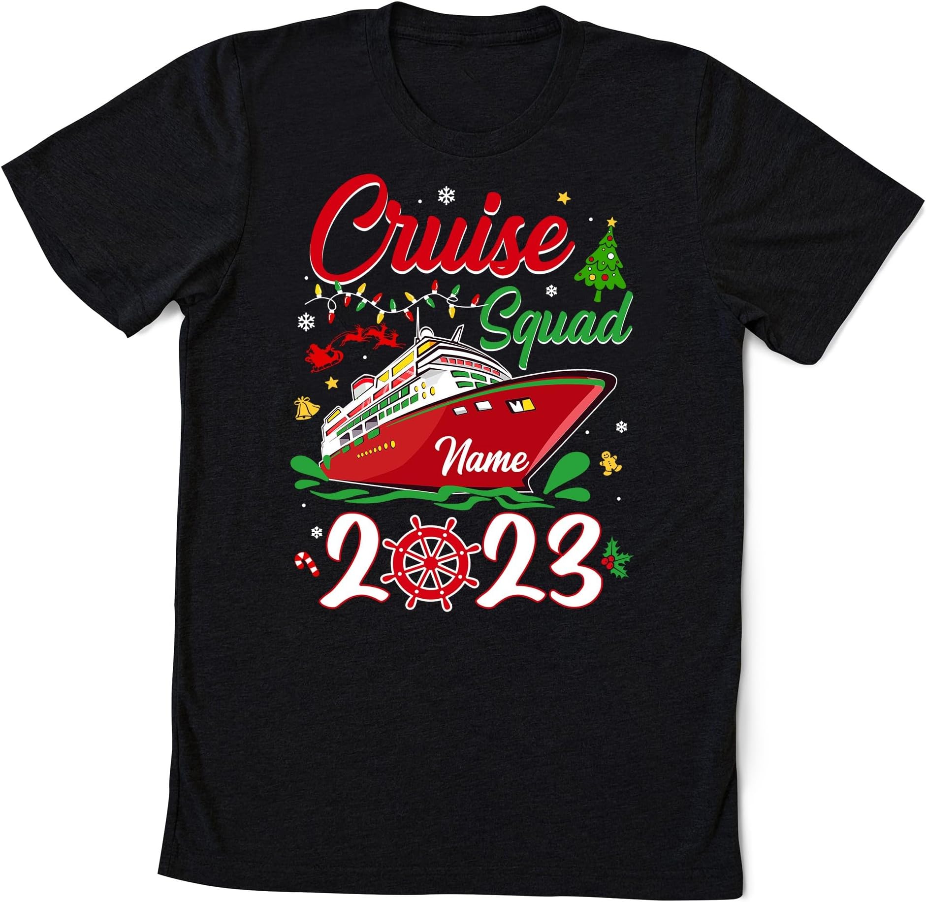 Christmas Cruise Squad Shirt, Christmas Cruise Vacation, Funny Vacation Cruise Shirt, Christmas Tree, Christmas Holiday Oufits