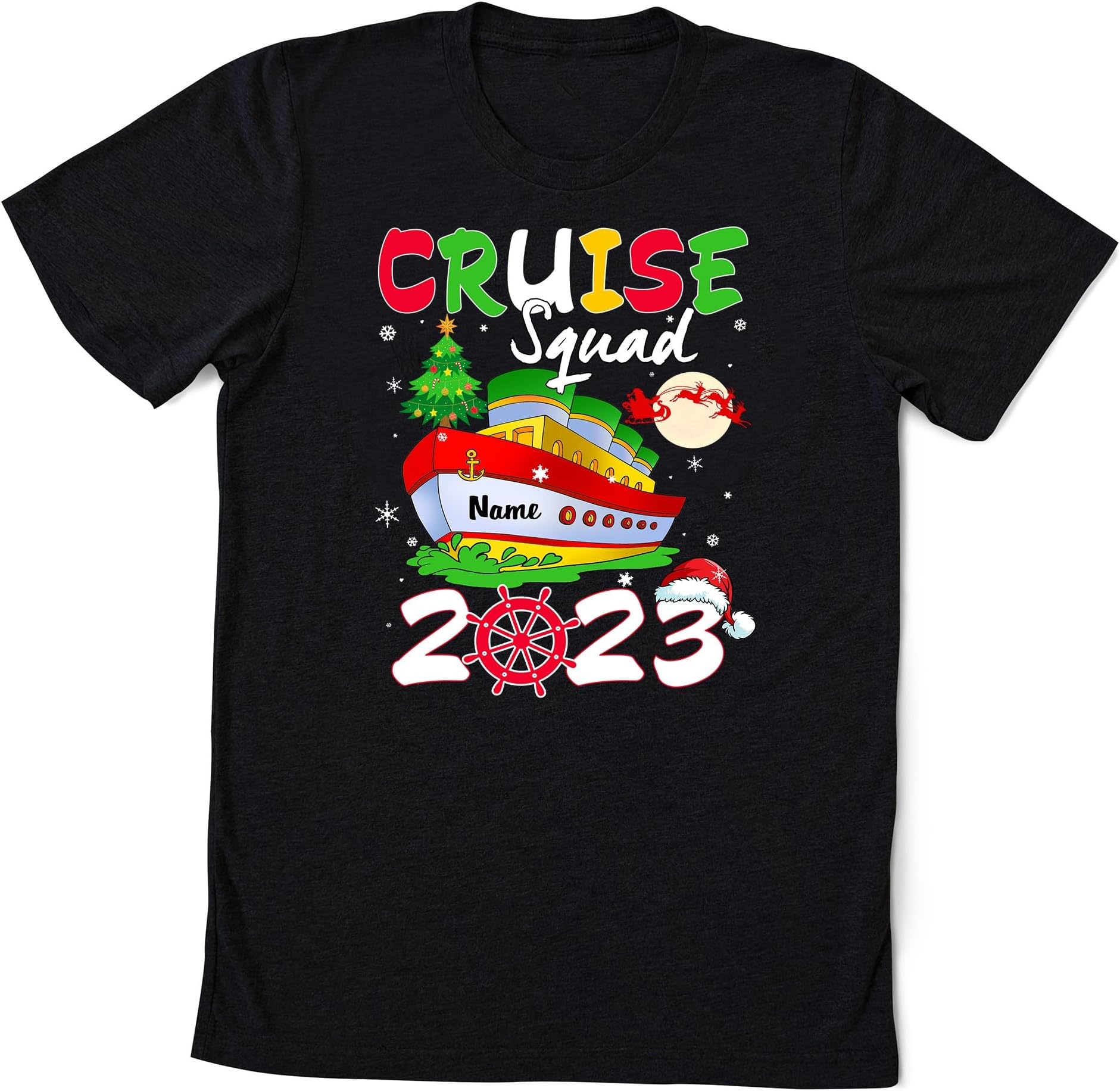Christmas Cruise Squad Shirt, Christmas Cruise Vacation, Christmas Family Shirts, Funny Matching Family Friend Group Cruise Shirts