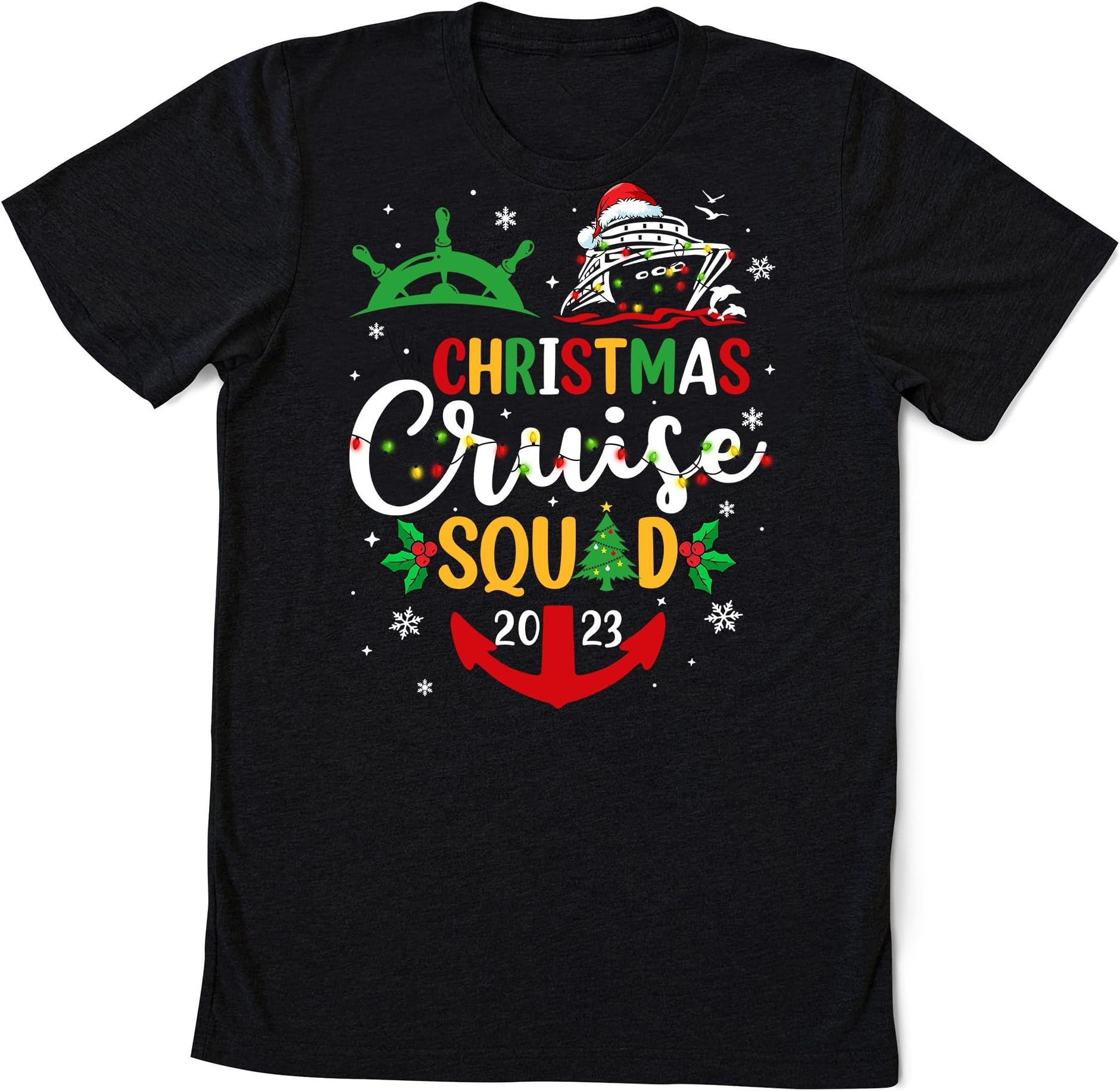 Christmas Cruise Squad 2023 Shirt, Christmas Family Cruise Squad Shirt, Family Xmas Shirts, Matching Christmas Family Cruise Trip Gift