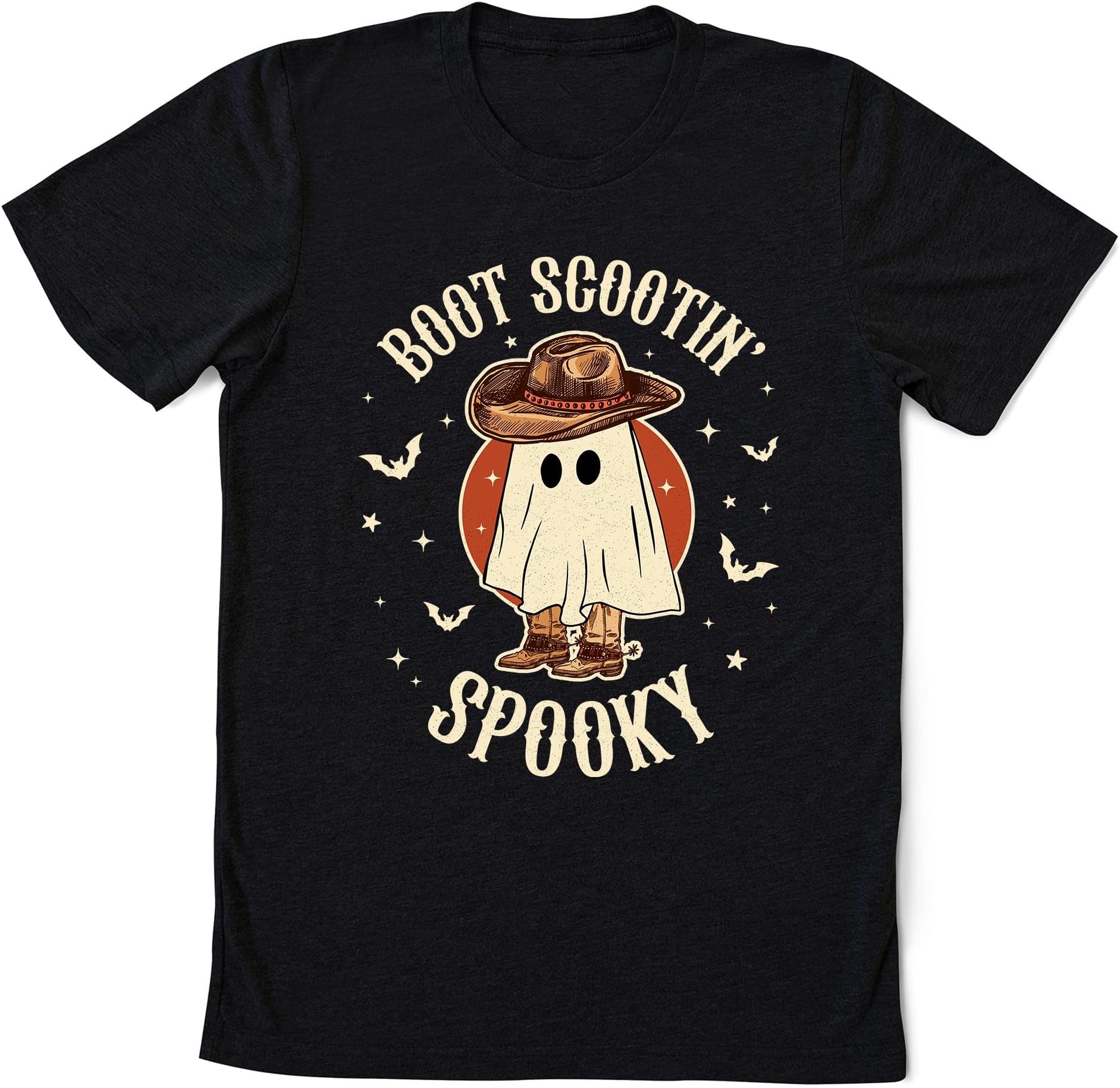 Boot Scoot Spooky Shirt, Cowboy Halloween Shirt, Howdy Halloween Shirt, Western Halloween, Country Halloween, Retro Vintage Halloween Tee