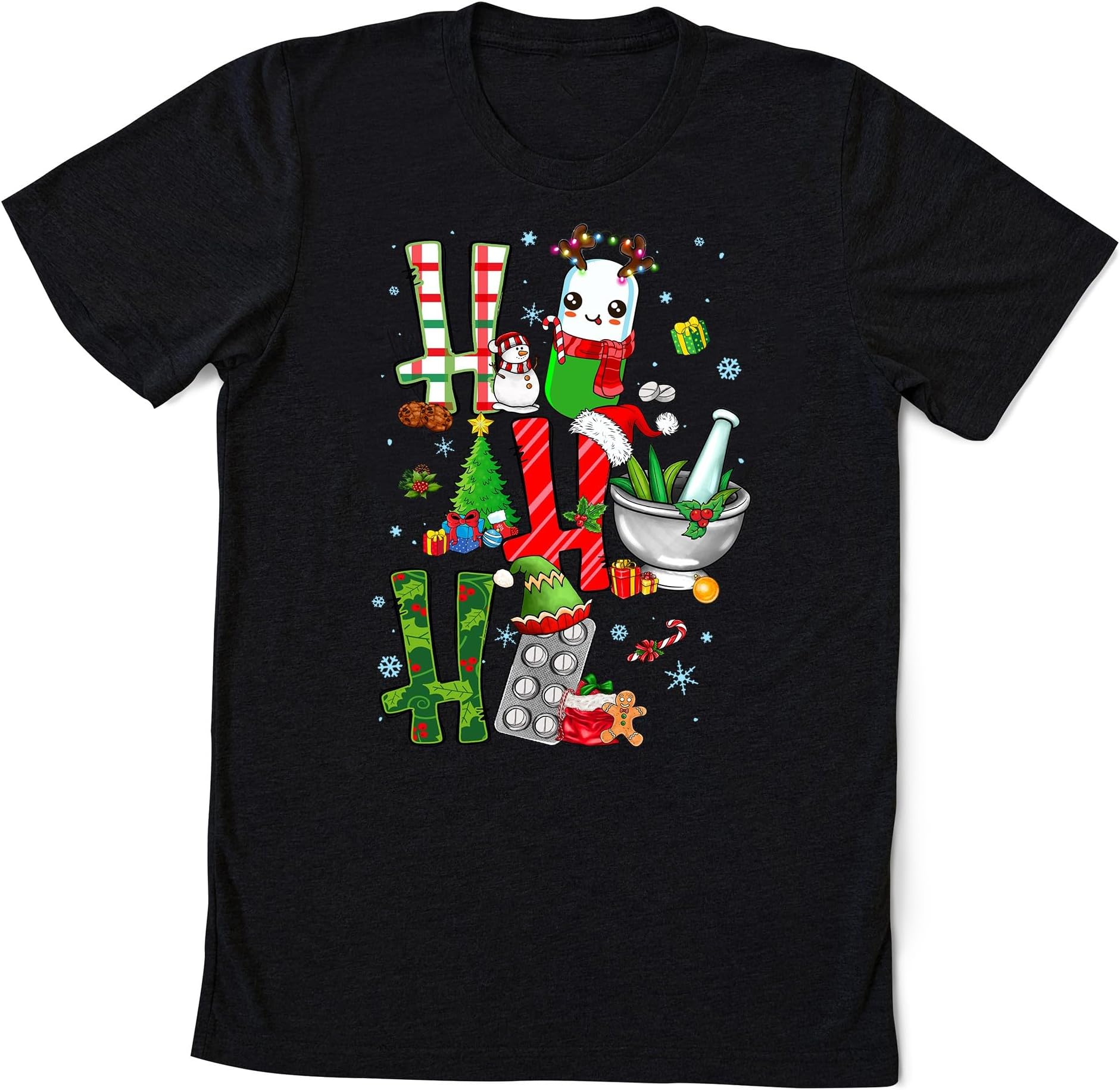 Pharmacist Christmas Ho Ho Ho Shirt, Christmas Pharmacy Technician Shirt, for Pharmacy Tech, Funny Pharmacist Shirt