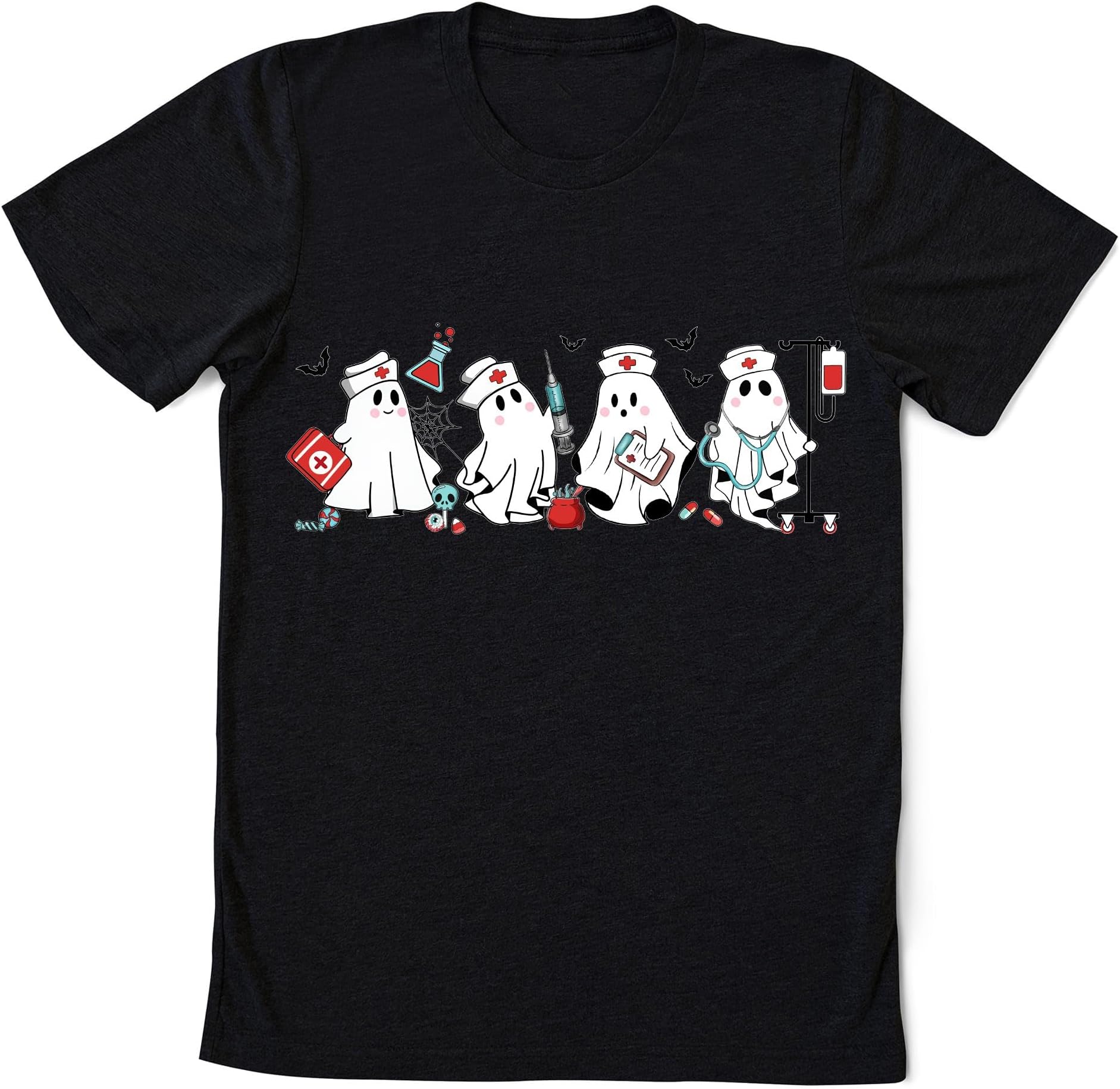 Halloween Ghost Nurse Sweatshirt, Boo Boo Crew Shirt, Halloween Nurse Shirt, Healthcare Worker Shirt, Nursing