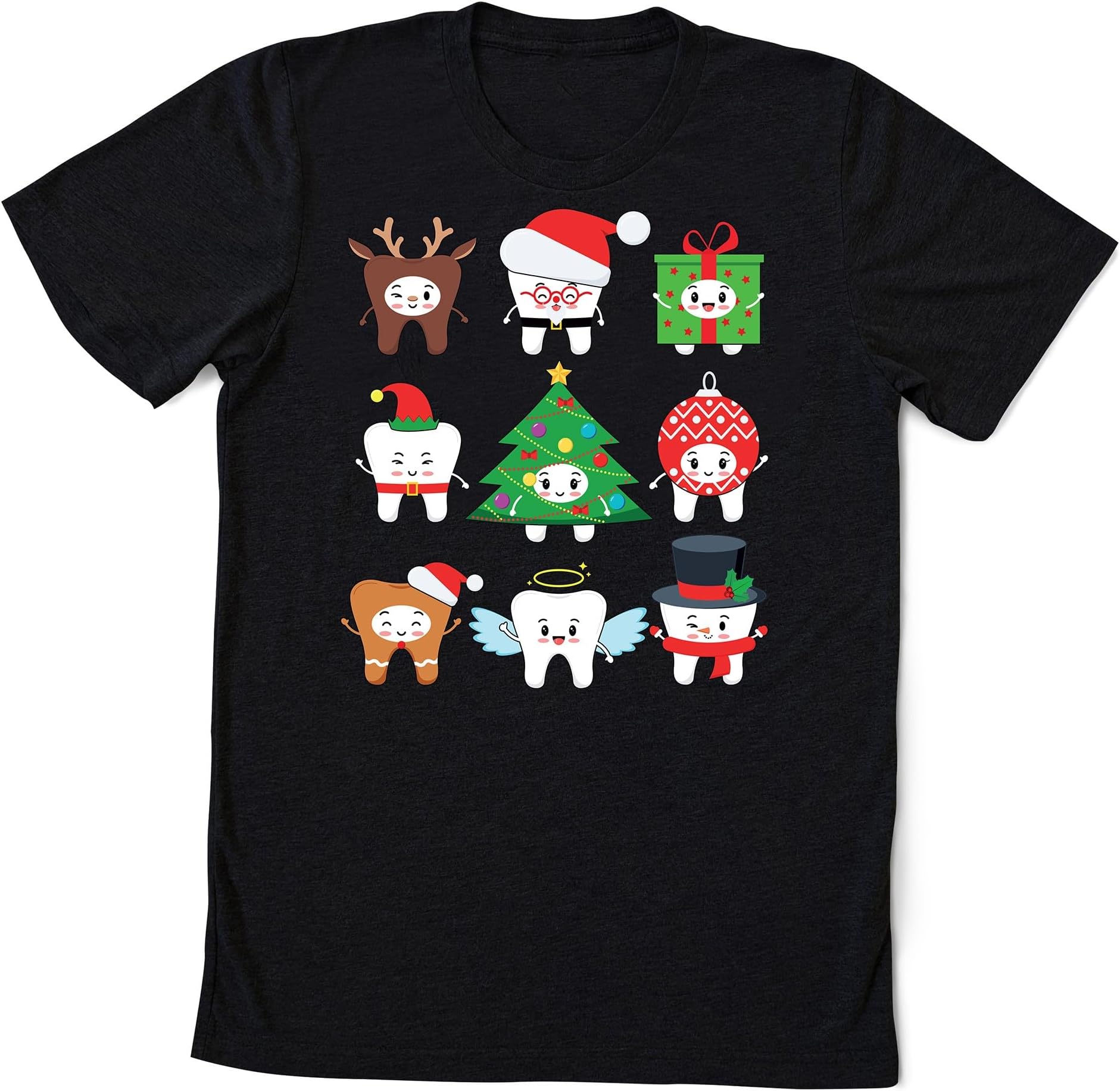 Christmas Tooth Shirt, Funny Xmas Dentist T-Shirt, Christmas Tooth T-Shirt, Christmas Dentist Student Gift, Merry Christmas Shirt