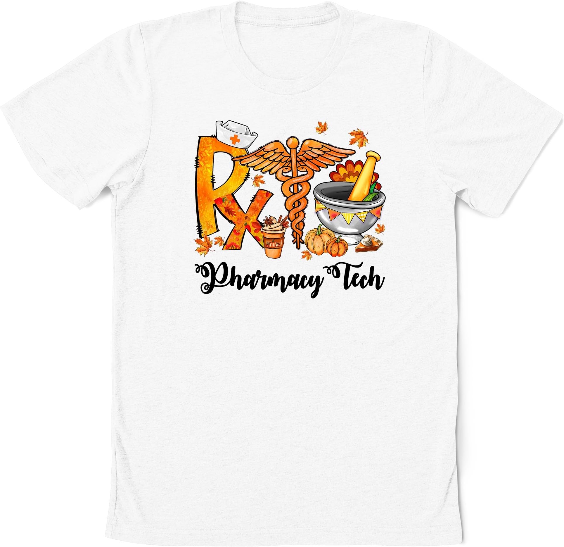 Happy Thanksgiving Pharmacy Tech Shirt, Pharmacy Squad Thanksgiving Shirt, Pharmacy Fall Shirt, Pharmacist Gift, Pharmacy Tech Fall Shirt