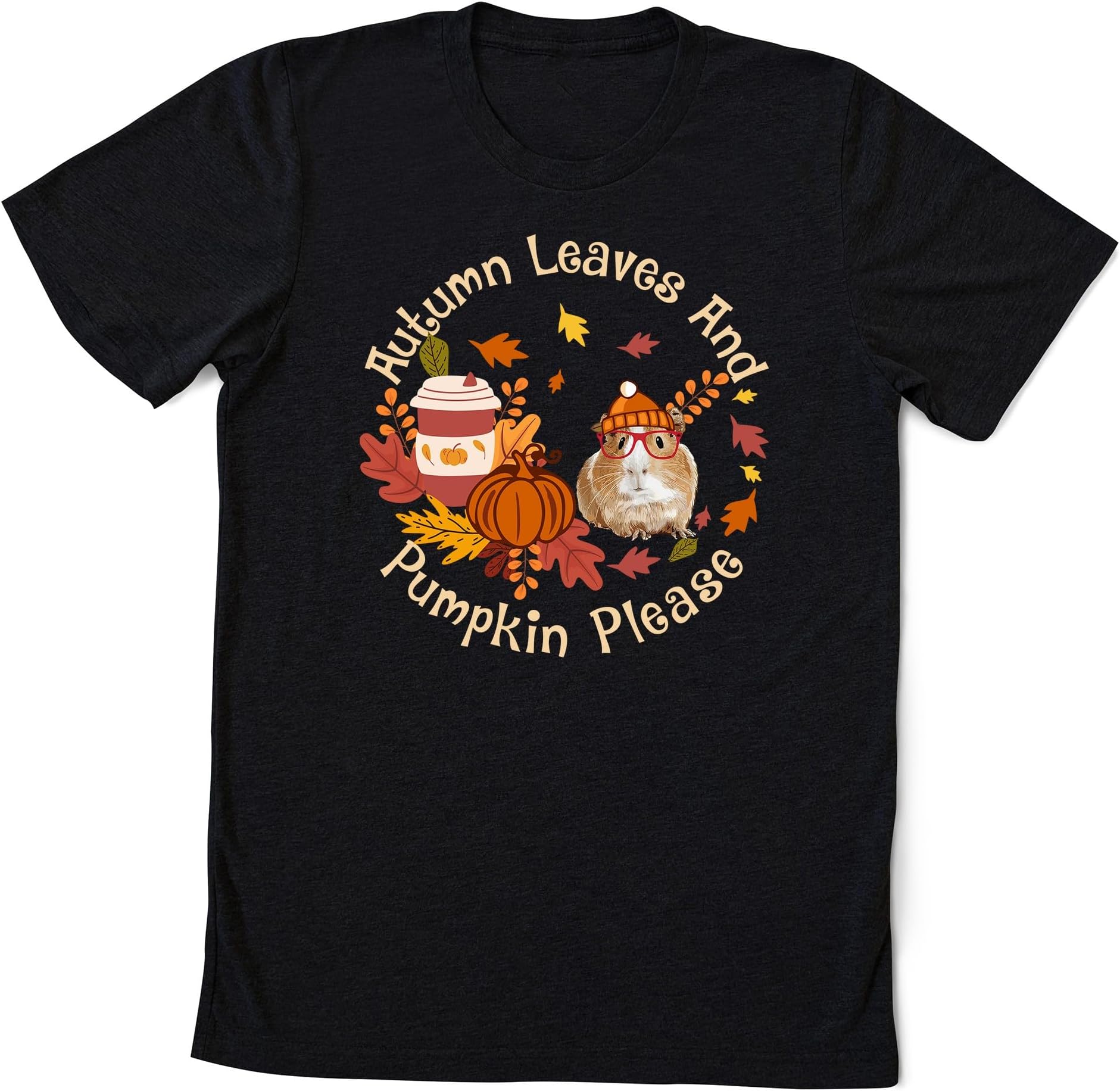 Guinea Pig Fall Sweatshirt, Autumn Leaves Sweater, Guinea Pig Lover Gift, Fall Vibes Sweatshirt, Guinea Pig Mom