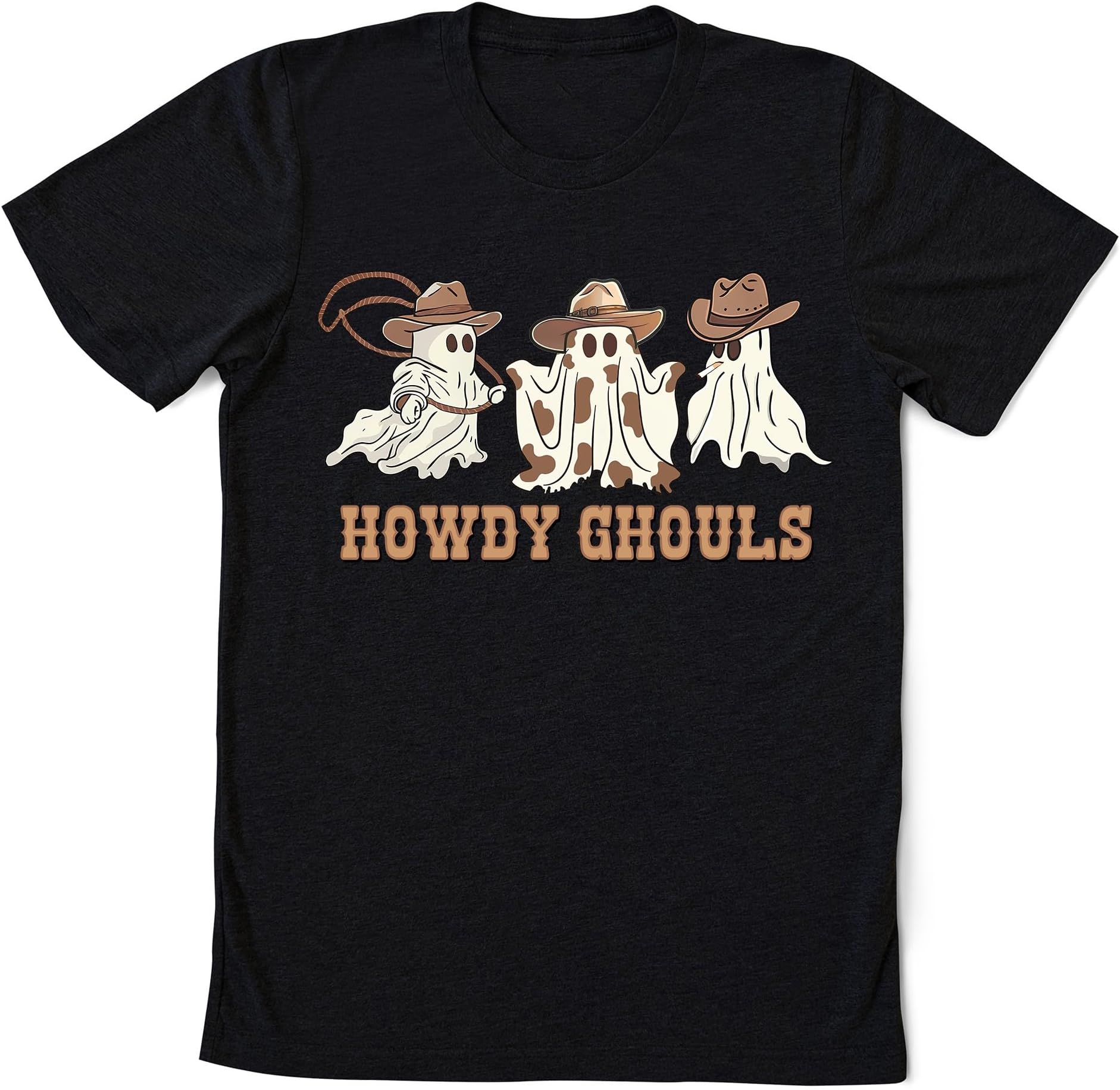 Howdy Ghouls Western Halloween Sweatshirt, Cowboy Halloween Shirt, Retro Halloween Shirt, Country Halloween, Retro Vintage Halloween Tee