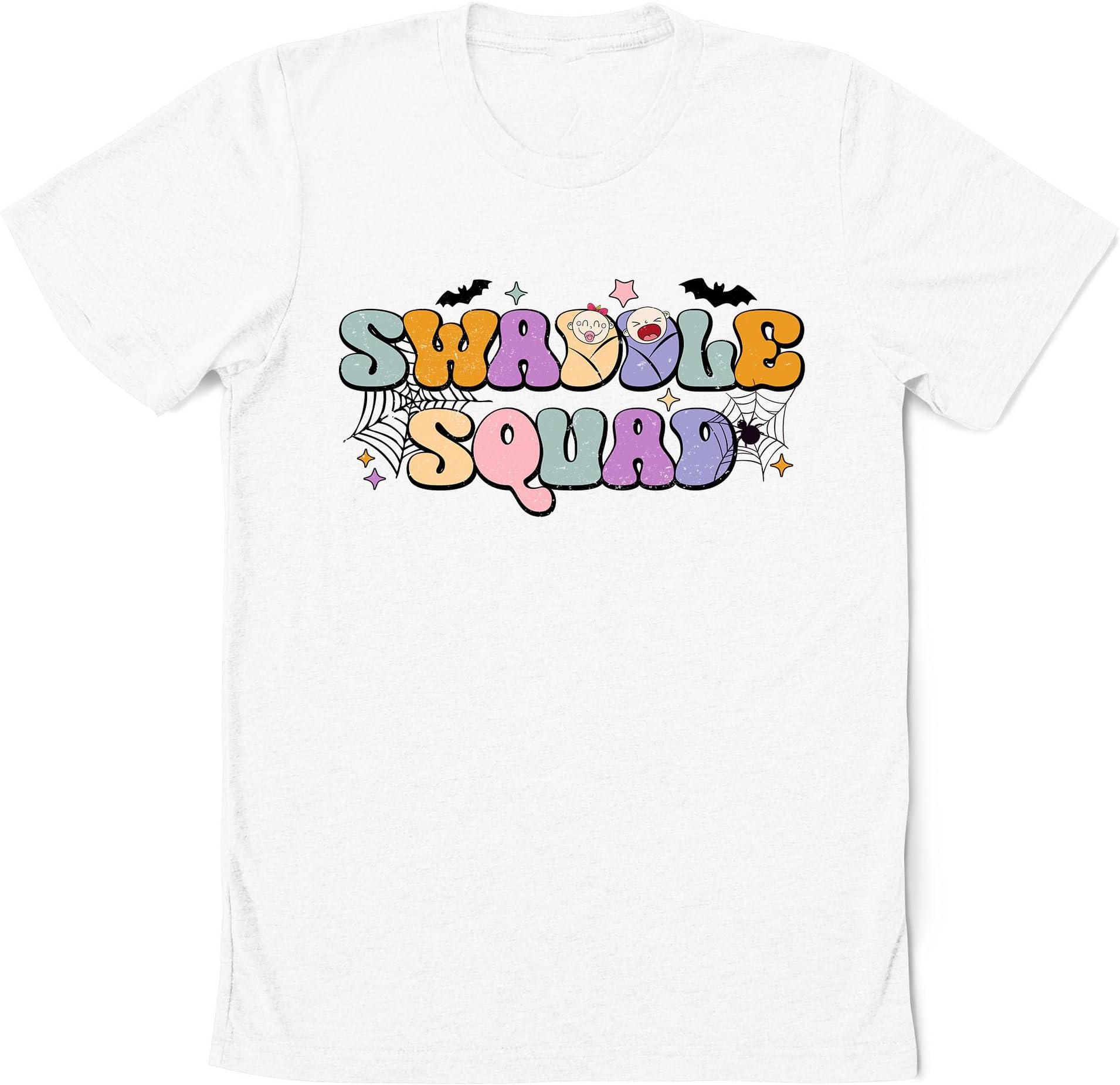Swaddle Squad Halloween Shit, NICU Nurse Shirt, Spooky Nurse Shirt, Neonatal Intensive Care Unit, Nicu Nurse Tee