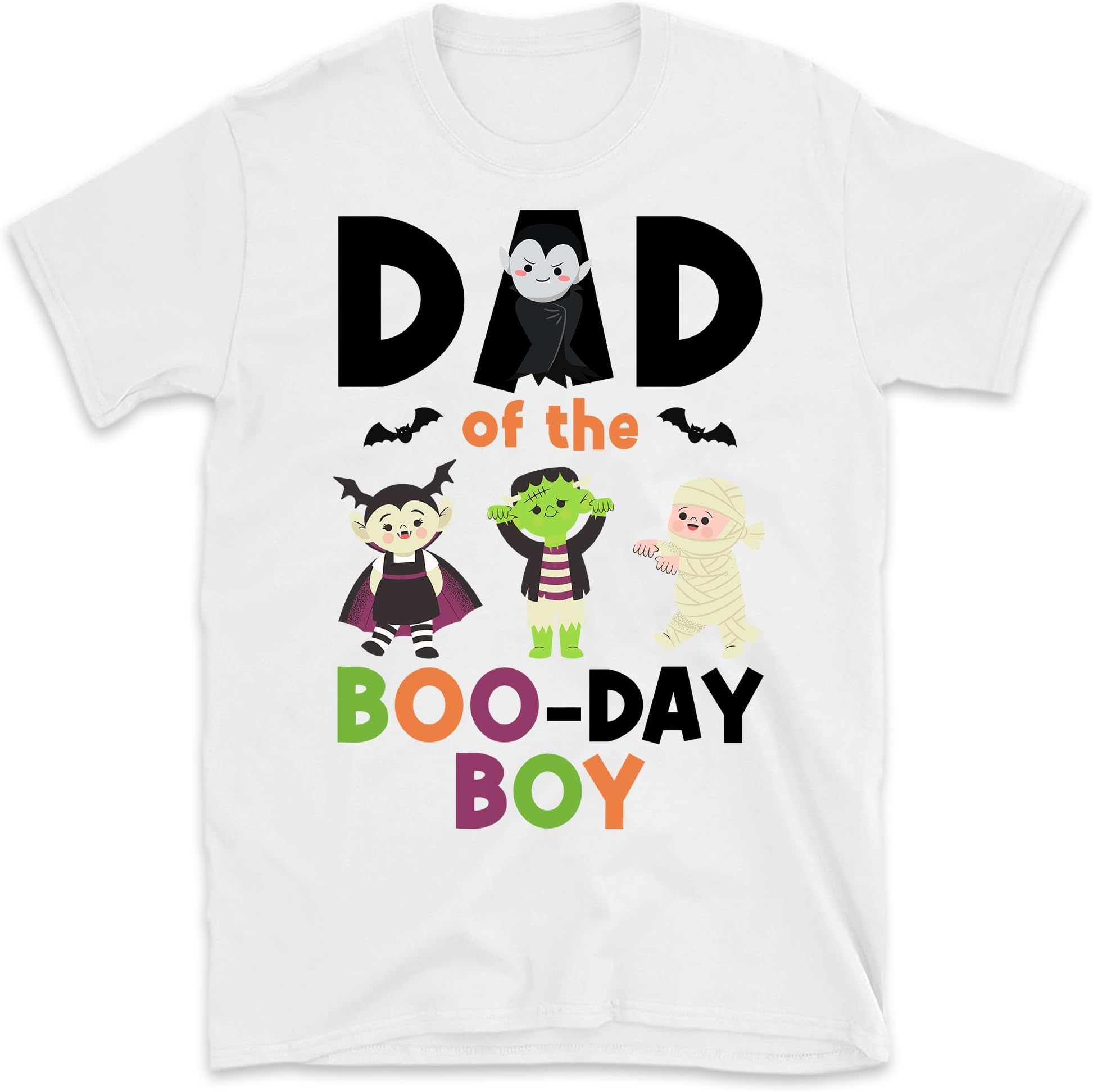 Dad of The Boo Day Boy Shirt, Halloween Birthday Matching Shirt, Family Matching, Birthday Boy Shirt, Halloween Theme Party