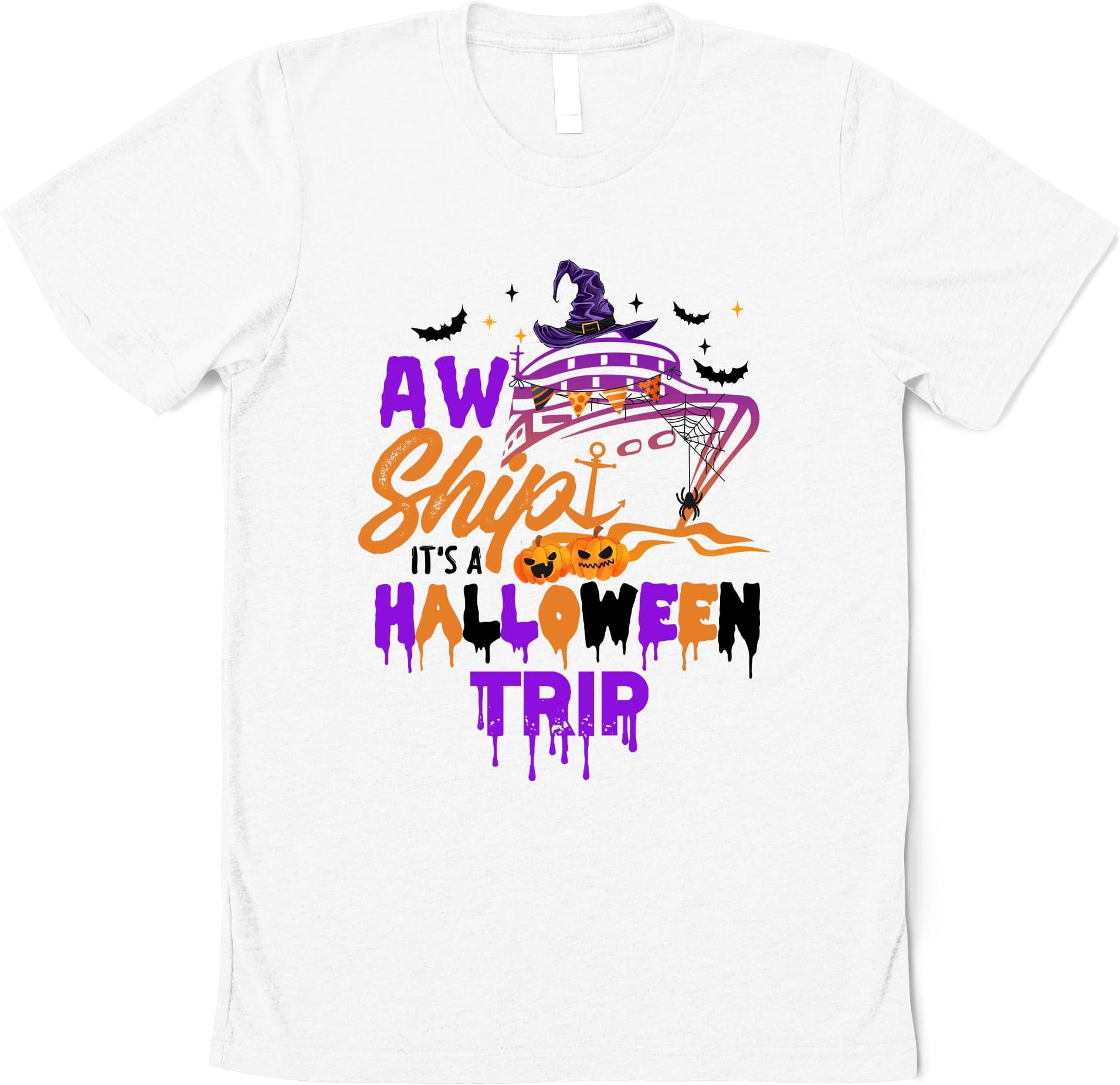 It's A Halloween Trip Shirt, Family Halloween Cruise 2023 Sweatshirt, Cruise Squad Shirts, Family Matching Cruise, Halloween Party Gift