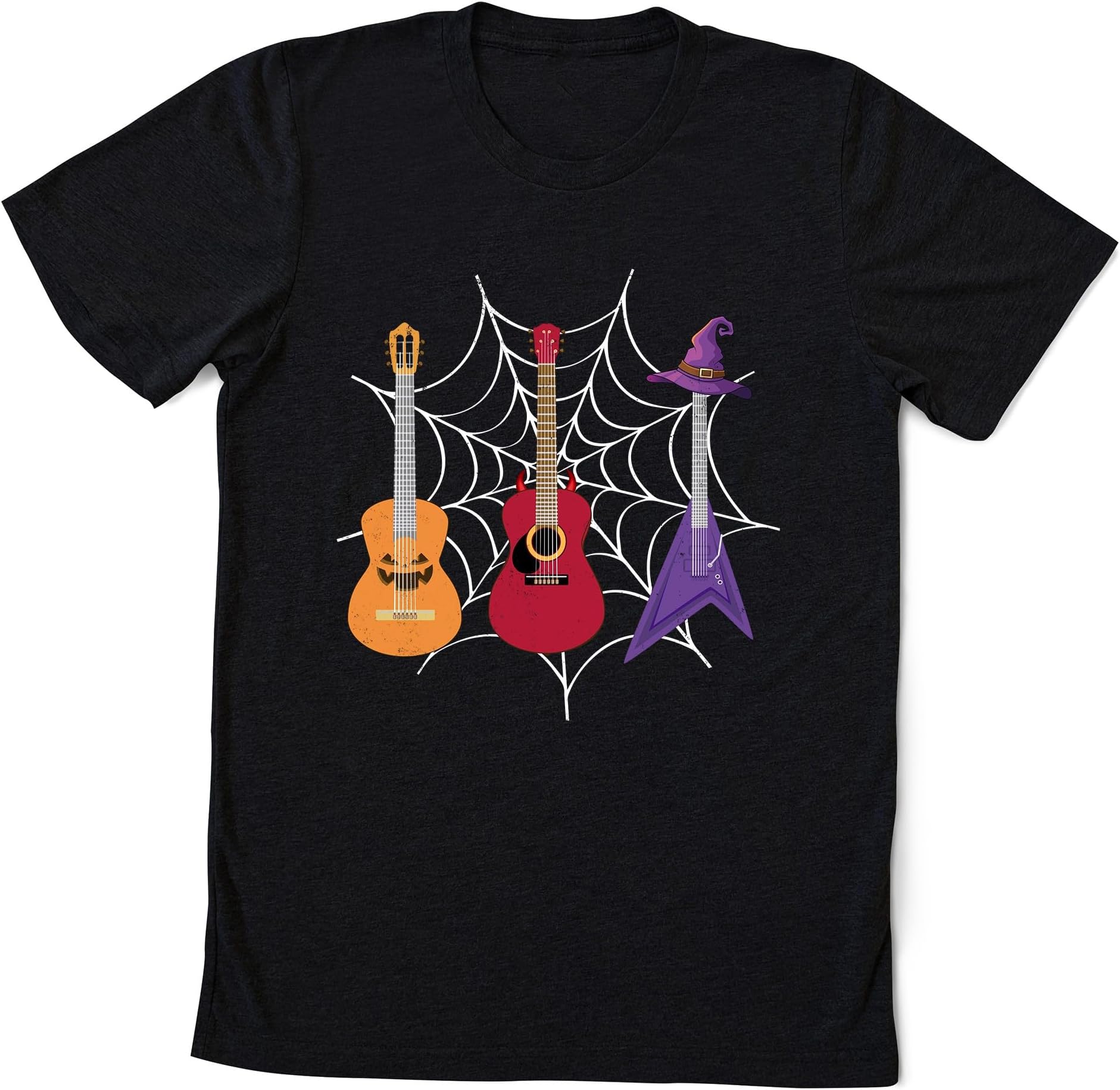 Halloween Guitar Shirt, Guitar Lover Gift, Funny Halloween Shirt, Guitarist Gift Shirta