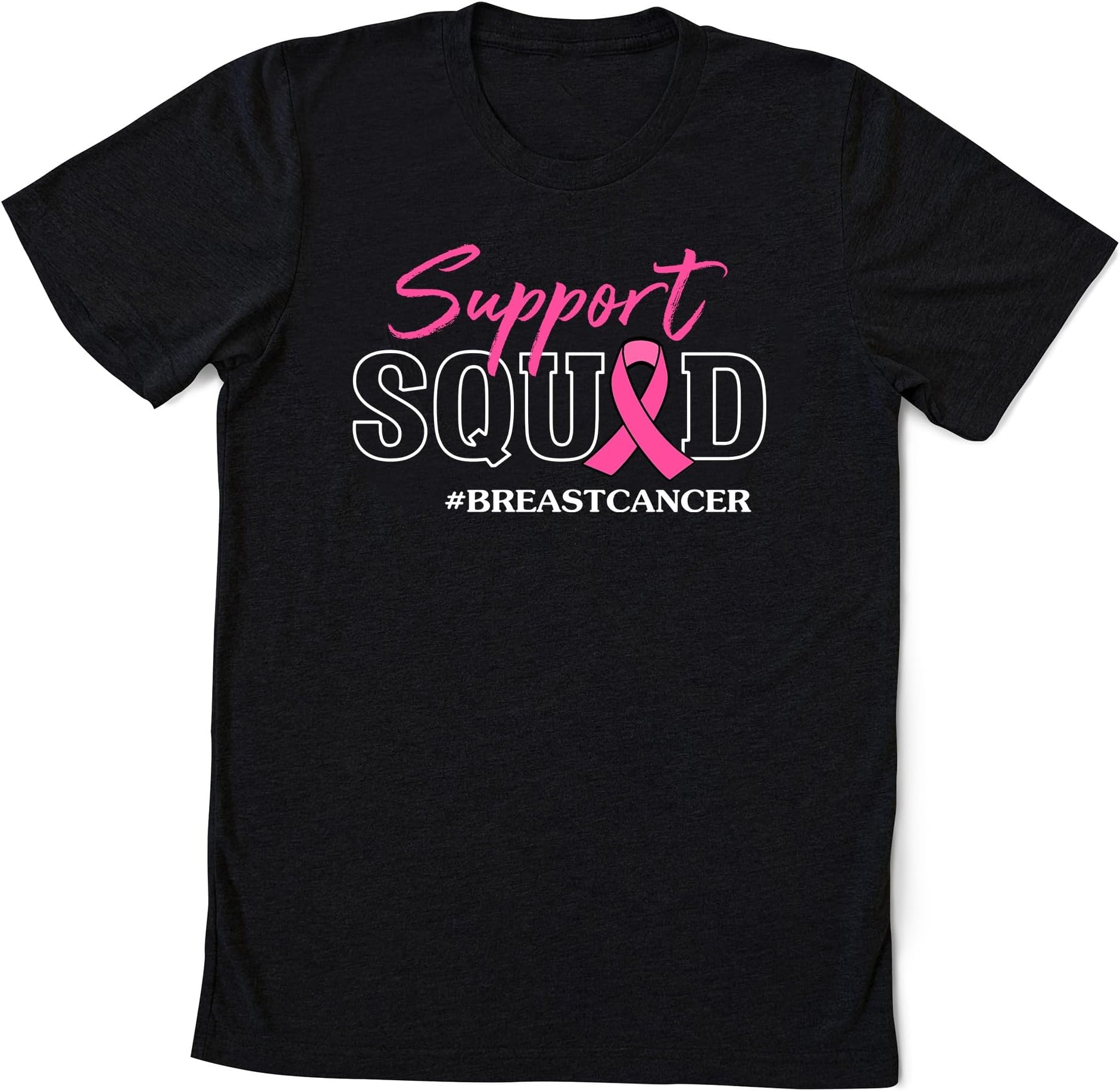 Breast Cancer Support Squad Shirt, Cancer Fighter Support Team Shirt, Cancer Awareness Shirt, Warrior Shirt, Breast Cancer Shirt, Fighter Tee
