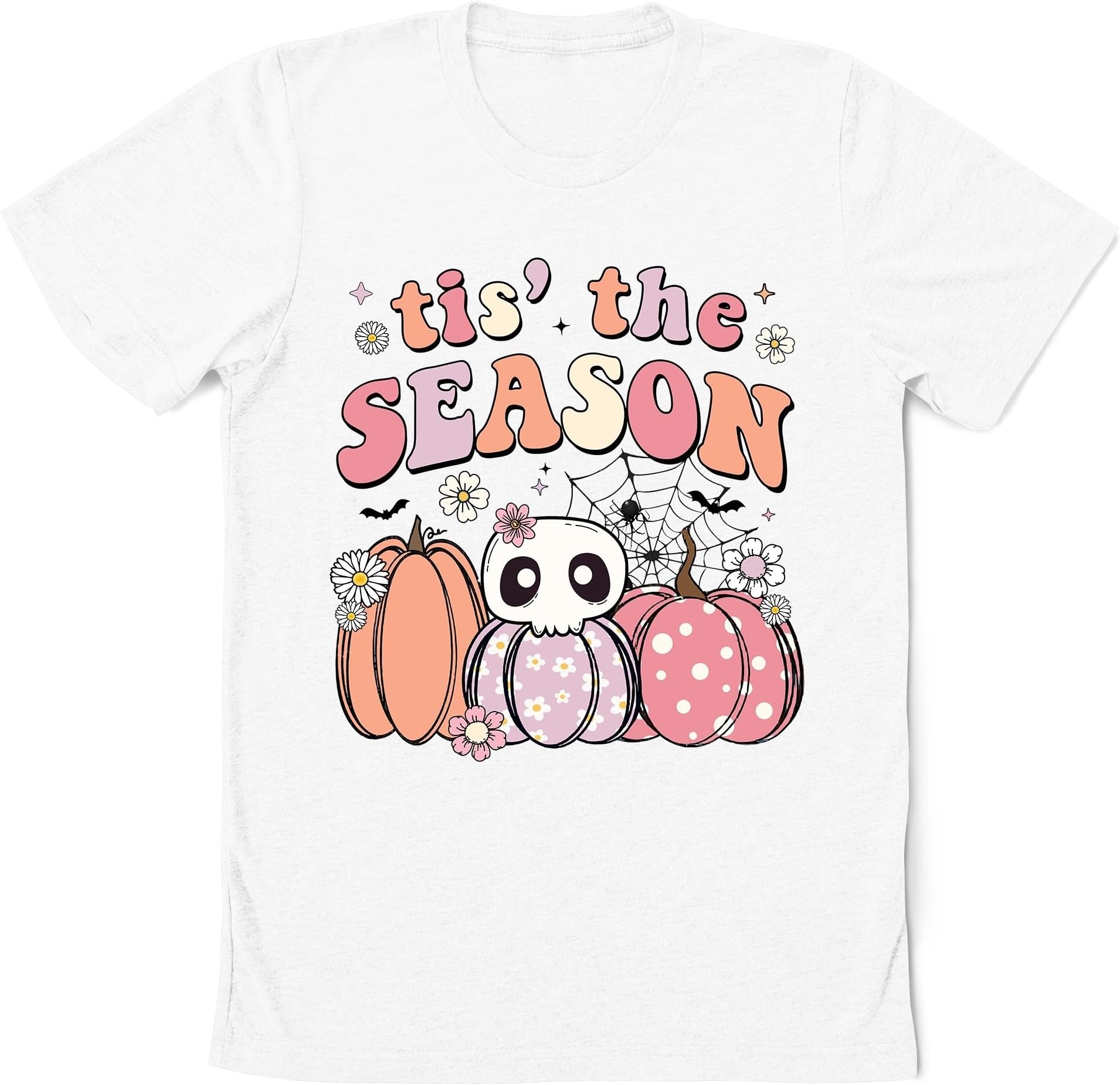 Tis' The Season Shirt, Groovy Pumpkins Shirt, Spooky Season Shirt, Groovy Halloween Shirt, Retro Halloween Shirt, Halloween Costume Gift