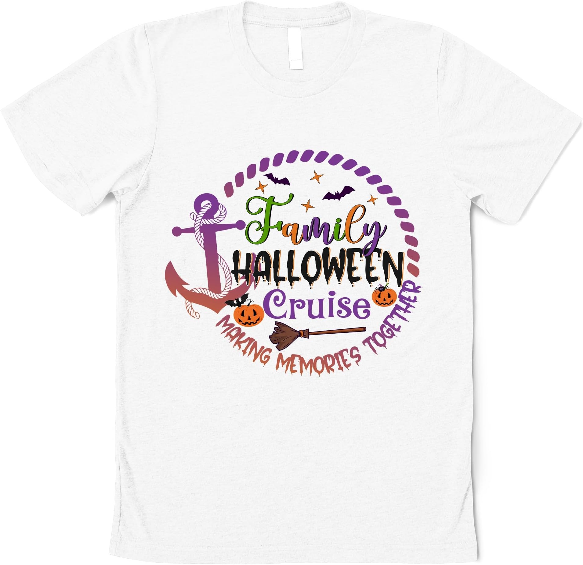 Making Memories Halloween Cruise Vacation Shirt, Halloween Family Shirts, Halloween Trip Tee, Family Vacation Tee, Holiday Vacation Tee, Cruise Family Matching Shirts