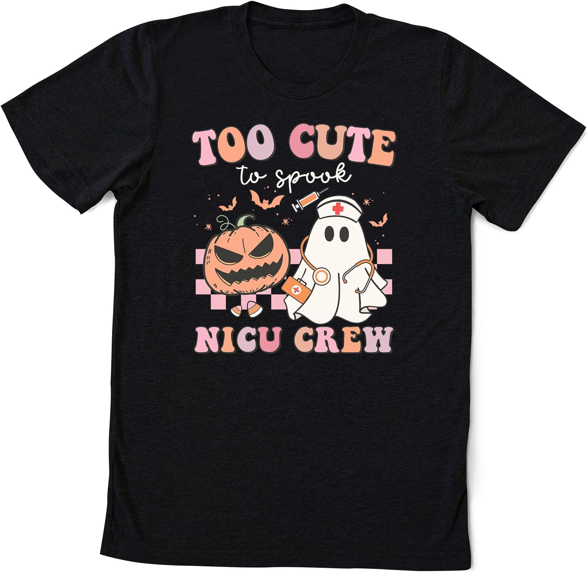 NICU Nurse Halloween Shirt for Neonatal Intensive Care Unit Nurse, Halloween Hospital Party Shirt, Spooky Fall Nurse, NICU Nursing Student
