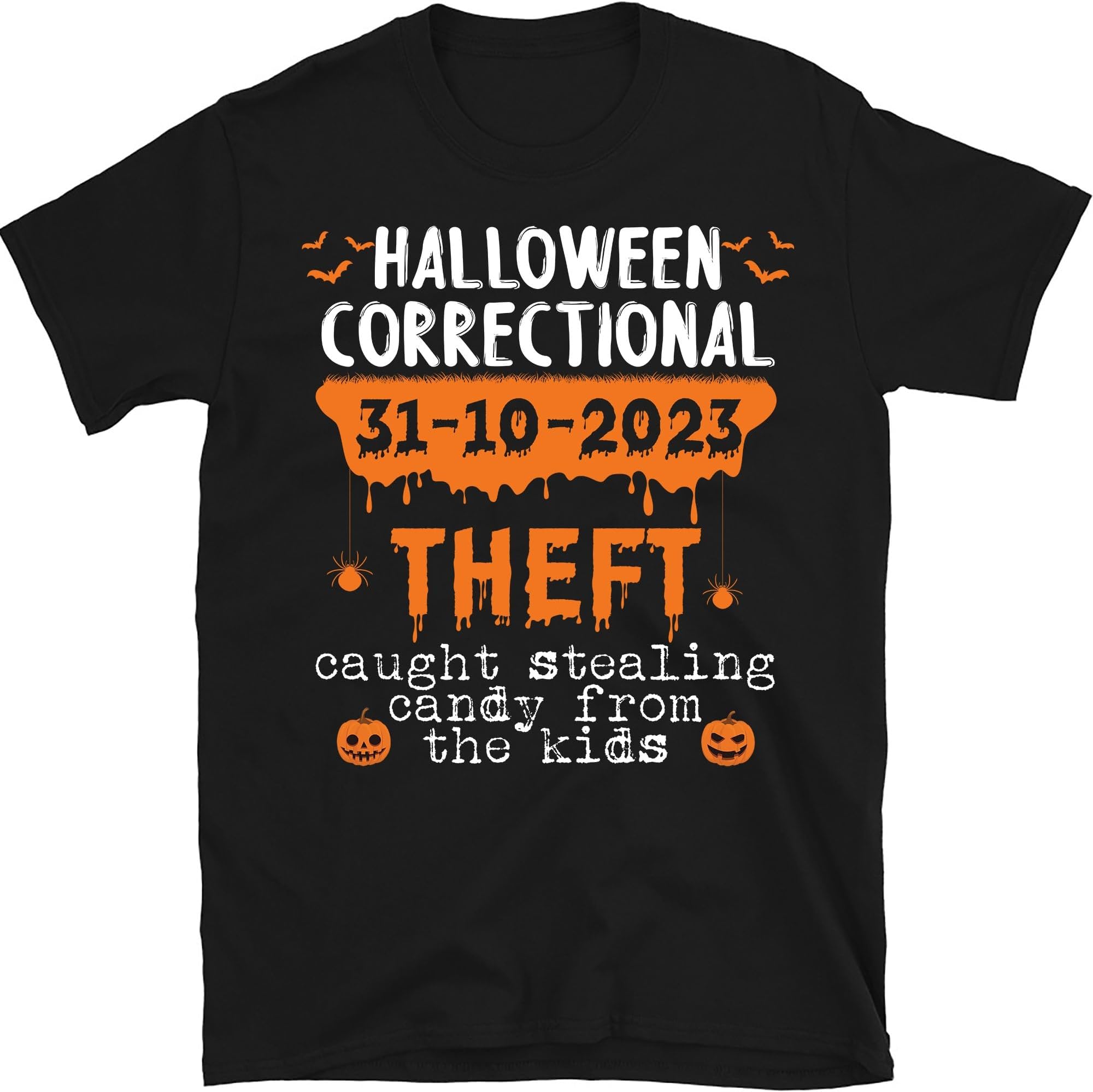 Halloween Correctional Personalized Shirt, Custom Family Halloween Shirts, Funny Matching Group Halloween Tshirts, Family Halloween Costumes, Fall Family ShirtsA 1