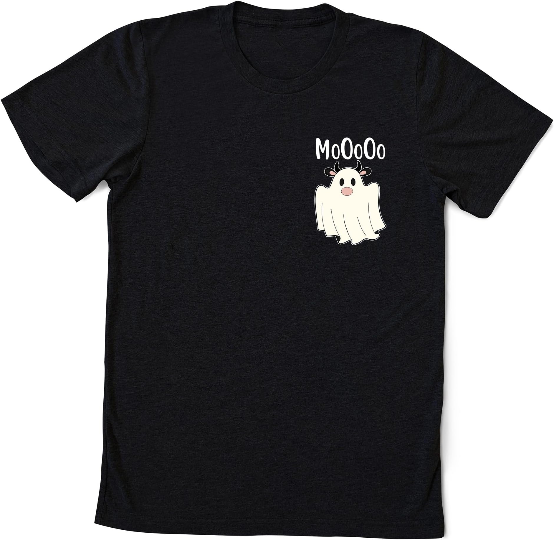 Mooo Cow Sweatshirt, Cow Ghost Sweatshirt, Halloween Cow Sweater, Funny Cow Shirt, Cow Lover Giftb