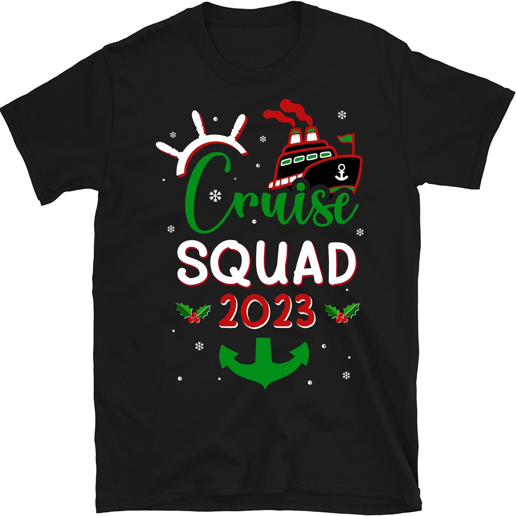 Christmas Cruise Squad 2023 Shirt, Christmas Family Cruise Shirt, Matching Group Cruising Shirt, Christmas Family Cruise Trip Gift