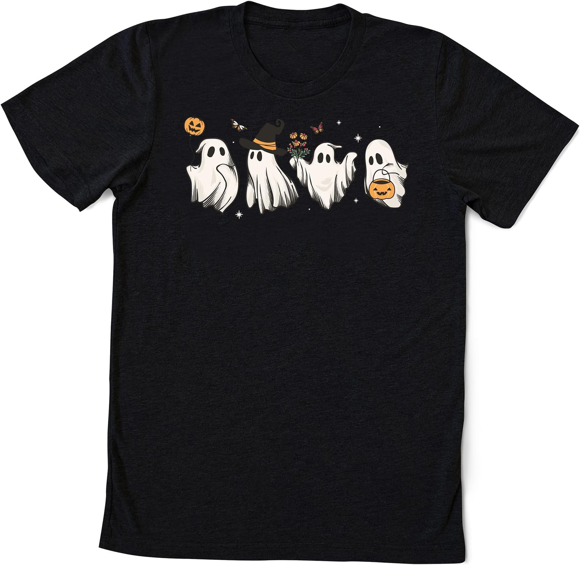 Ghost Halloween Shirt Sweatshirt, Retro Halloween Sweater Floral Ghost Sweatshirt Floral Ghost Shirt Ghost Sweatshirt Halloween