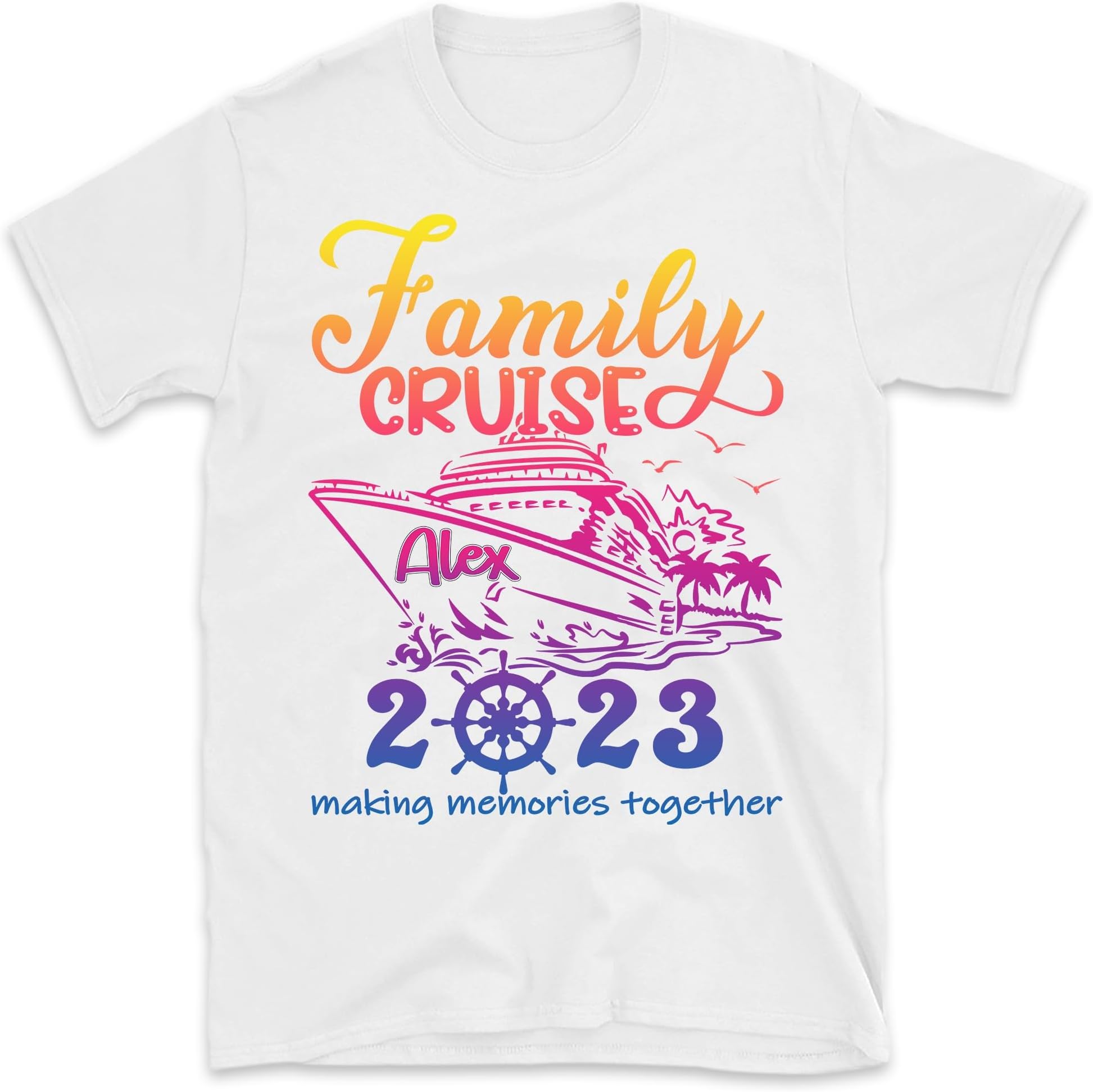 Family Cruise Making Memories Together Shirt, Family Cruise Trip 2023 Shirts, Funny Cruise Shirts, Family Vacation, Summer Matching, Cruise Squad Tees