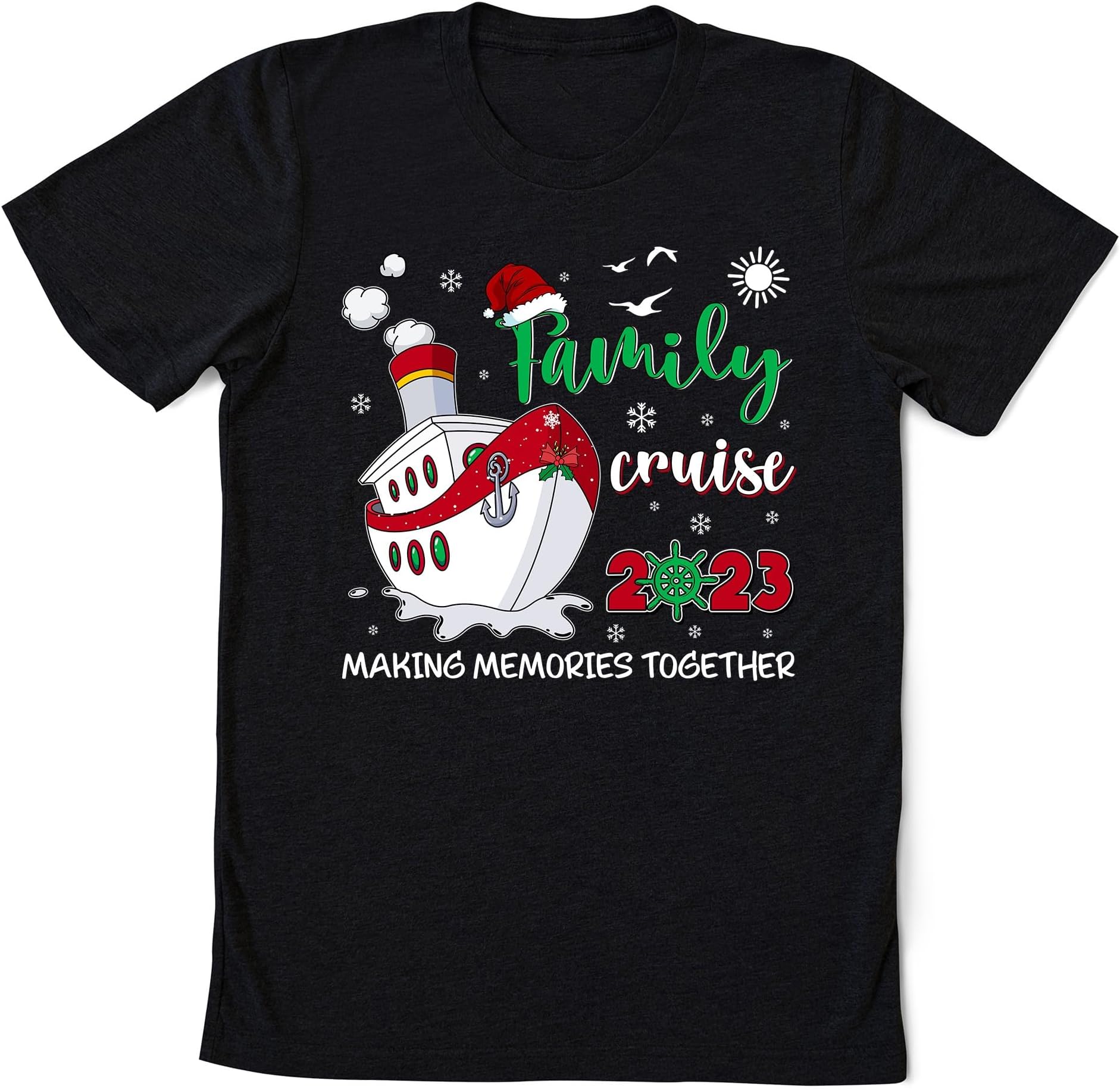 Merry Christmas Family Cruise 2023 Shirt, Family Cruise Squad Shirt, Matching Family Cruising Shirt, Christmas Family Cruise Trip Gift