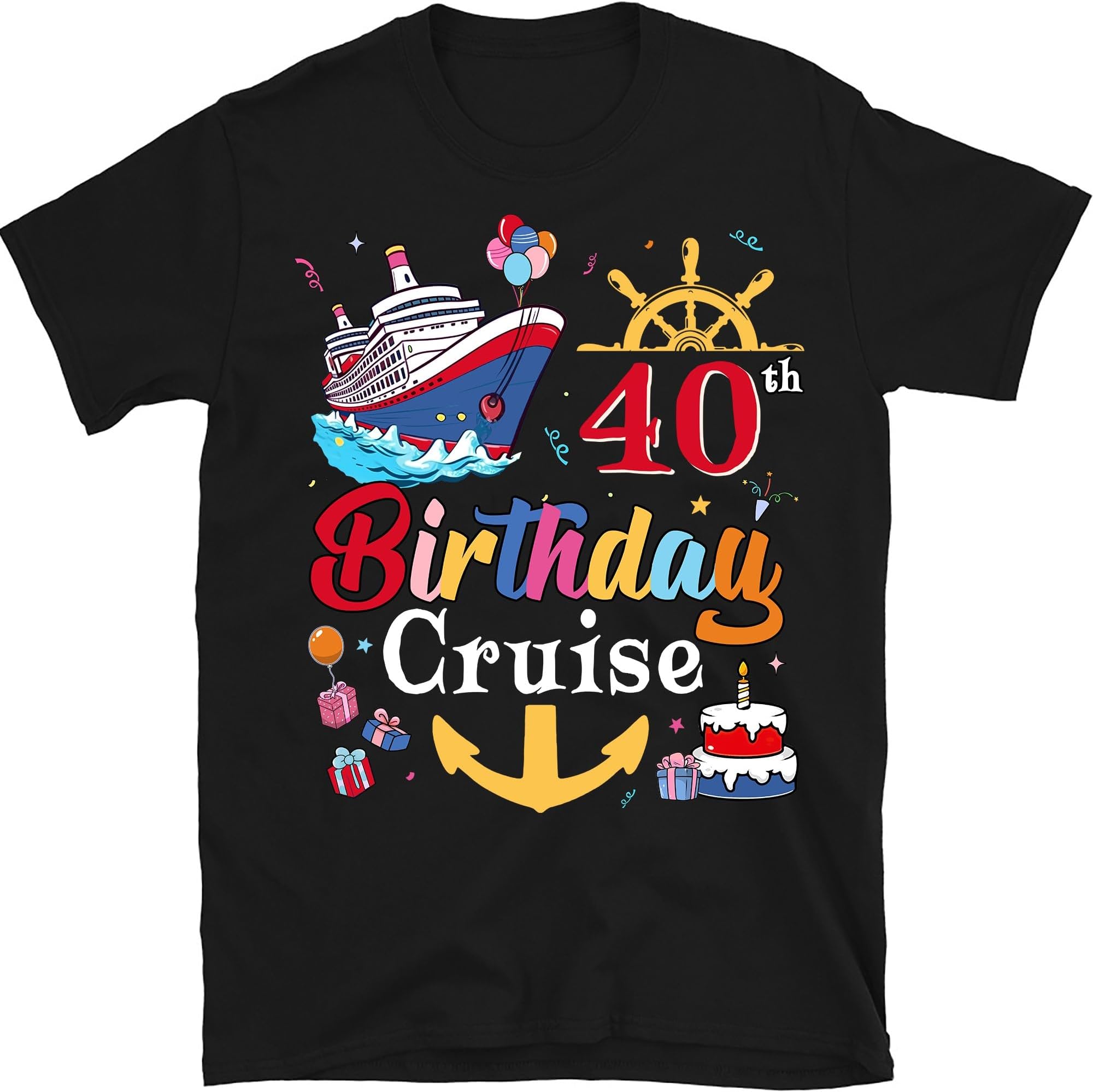 Personalized 30th Birthday Cruise Shirt, 30 Years Old Birthday Cruising Crew Shirt, Cruise Custom Years Old Gift, Birthday Cruise Party Gift