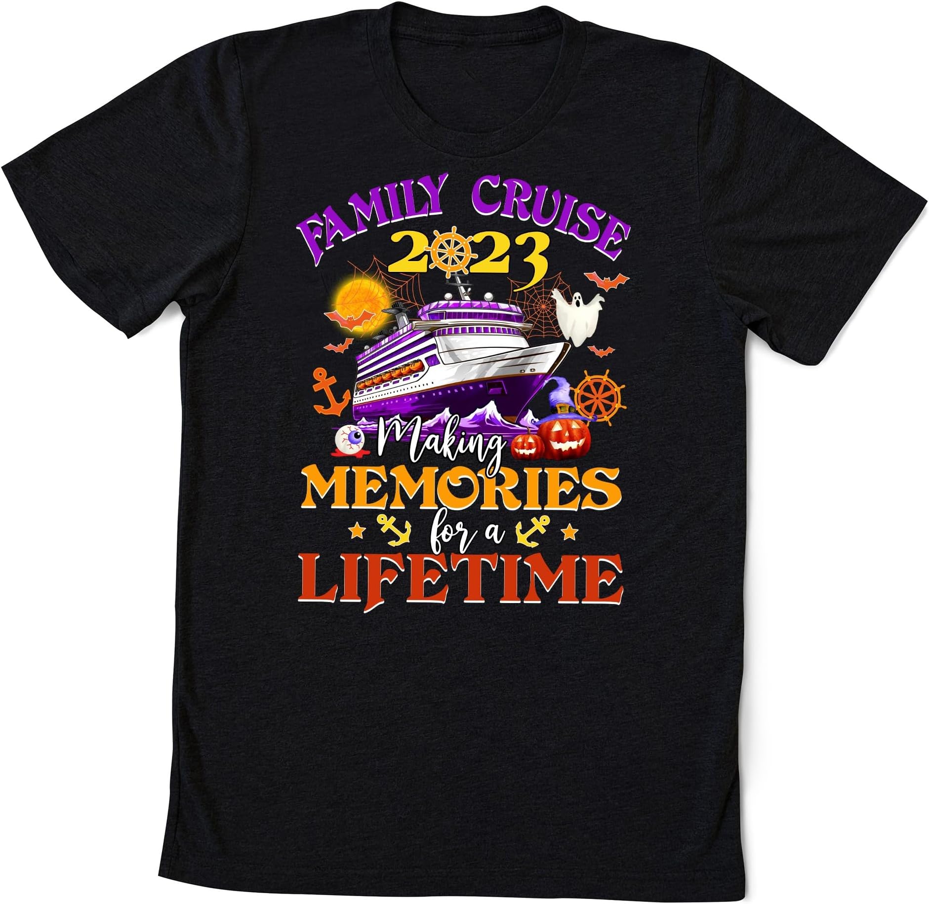 Making Memories Shirts, Halloween Family Cruise Shirts, Halloween Cruise 2023 Shirt, Family Matching Holiday Shirt, Family Vacation