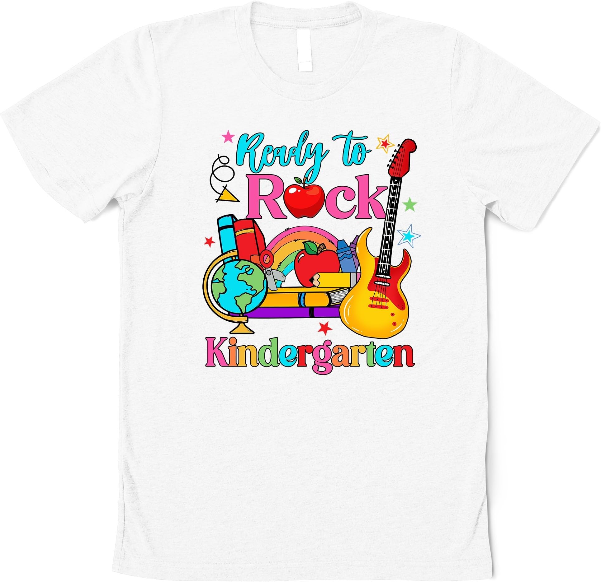 Ready to Rock Kindergarten Shirt, Back to School T-Shirt, School Group Shirts, Kindergarten Gift Shirt, First Day of School Shirt