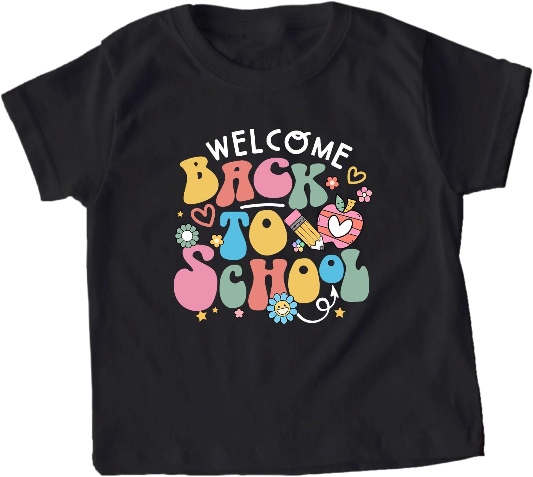 Welcome Back to School Shirt Happy First Day of School Teacher Student T-Shirt, Gift for Teachers, Kindergarten Teacher