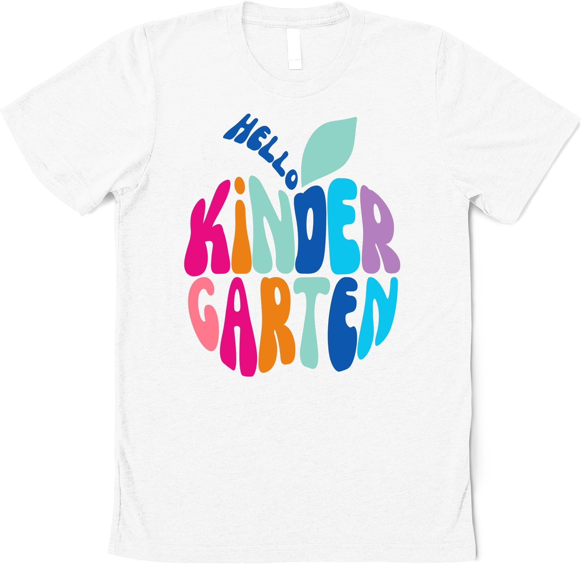 Hello Kindergarten Shirt, Kindergarten Rainbow Shirt, Kindergarten Teacher Shirt, Cute Teacher Shirt, Teacher Gift, Kindergarten