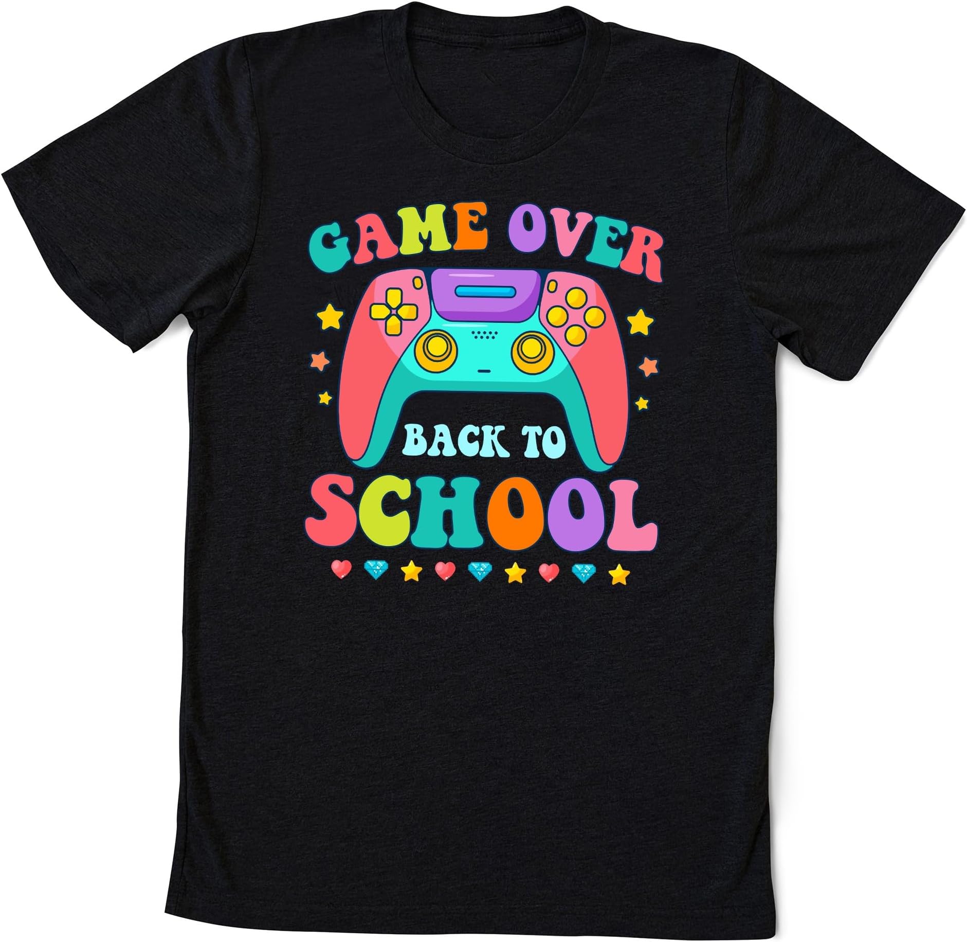 Game Over Back to School Shirt, Back to School Shirt, First Day of School Outfit, Kids Back to School Shirt,Gaming School Shirt,Teacher Gift