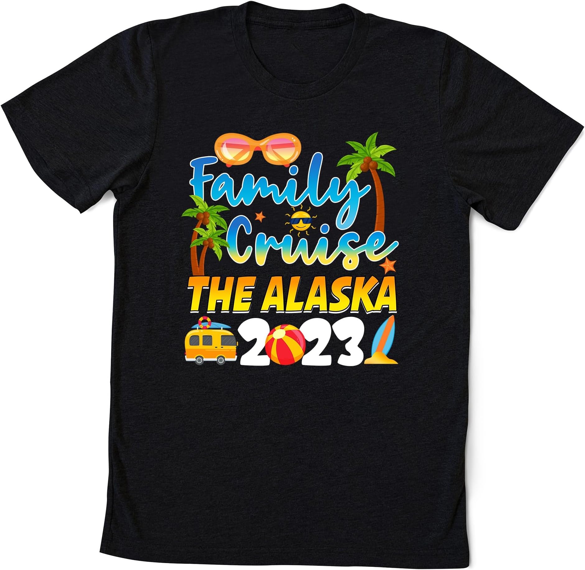 Family Cruise The Alaska 2023 Summer Matching Vacation T-Shirt, Summer Cruise Family Matching Tee