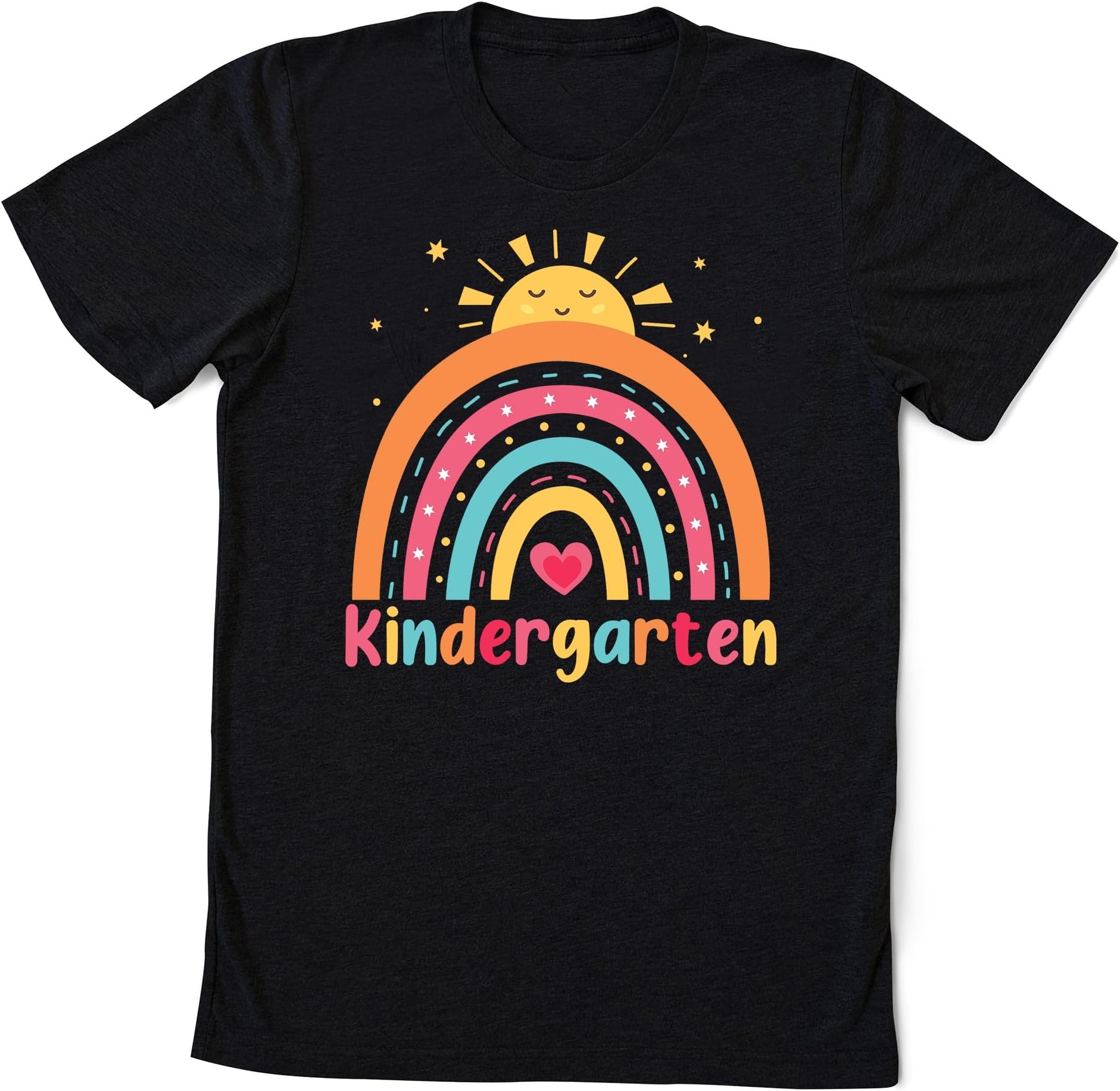 Hello Kindergarten Rainbow Shirt, Back to School Shirt, Kindergarten Tee, Kindergarten Outfit, First Day of School Gift