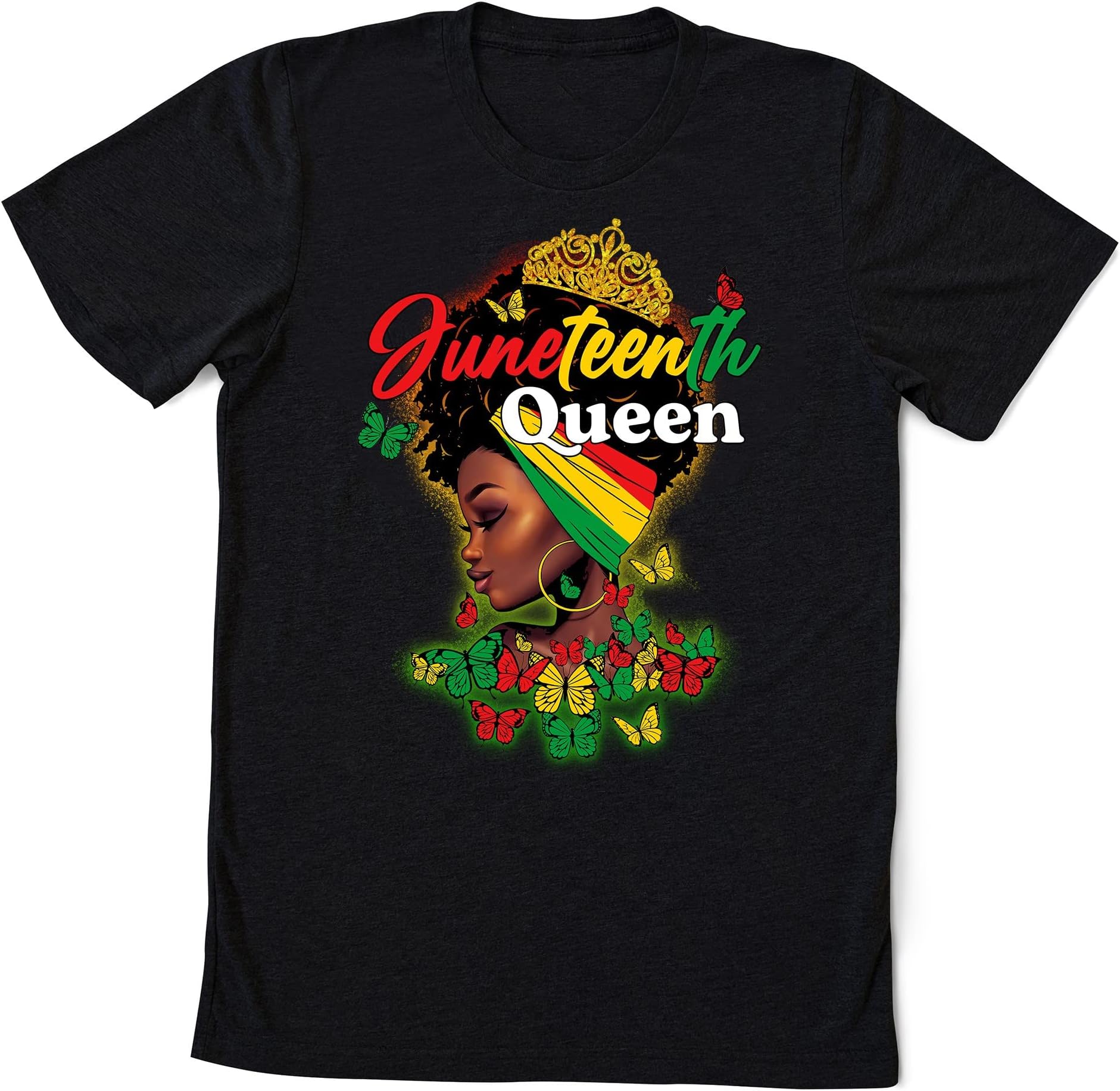 Juneteenth Queen Black Women T-Shirt, Juneteenth Black Women Natural Hair, Black Lives Matter Shirt