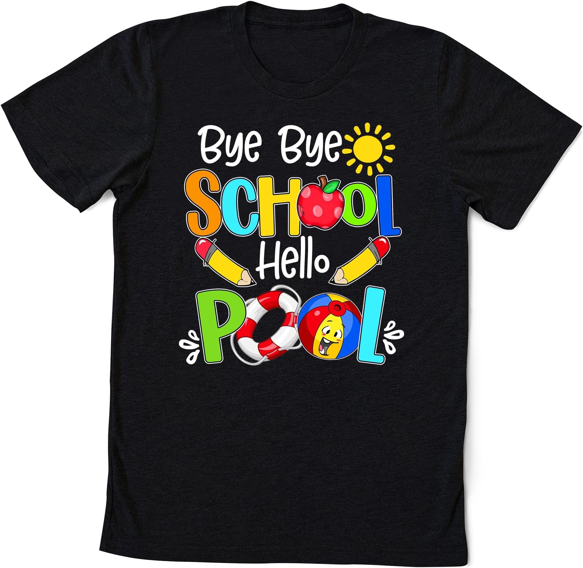 Goodbye School Hello Pool Shirt, School's Out for Summer, Teacher Life, Pandemic Teacher Shirt, This Teacher Earned All of This Summer Break