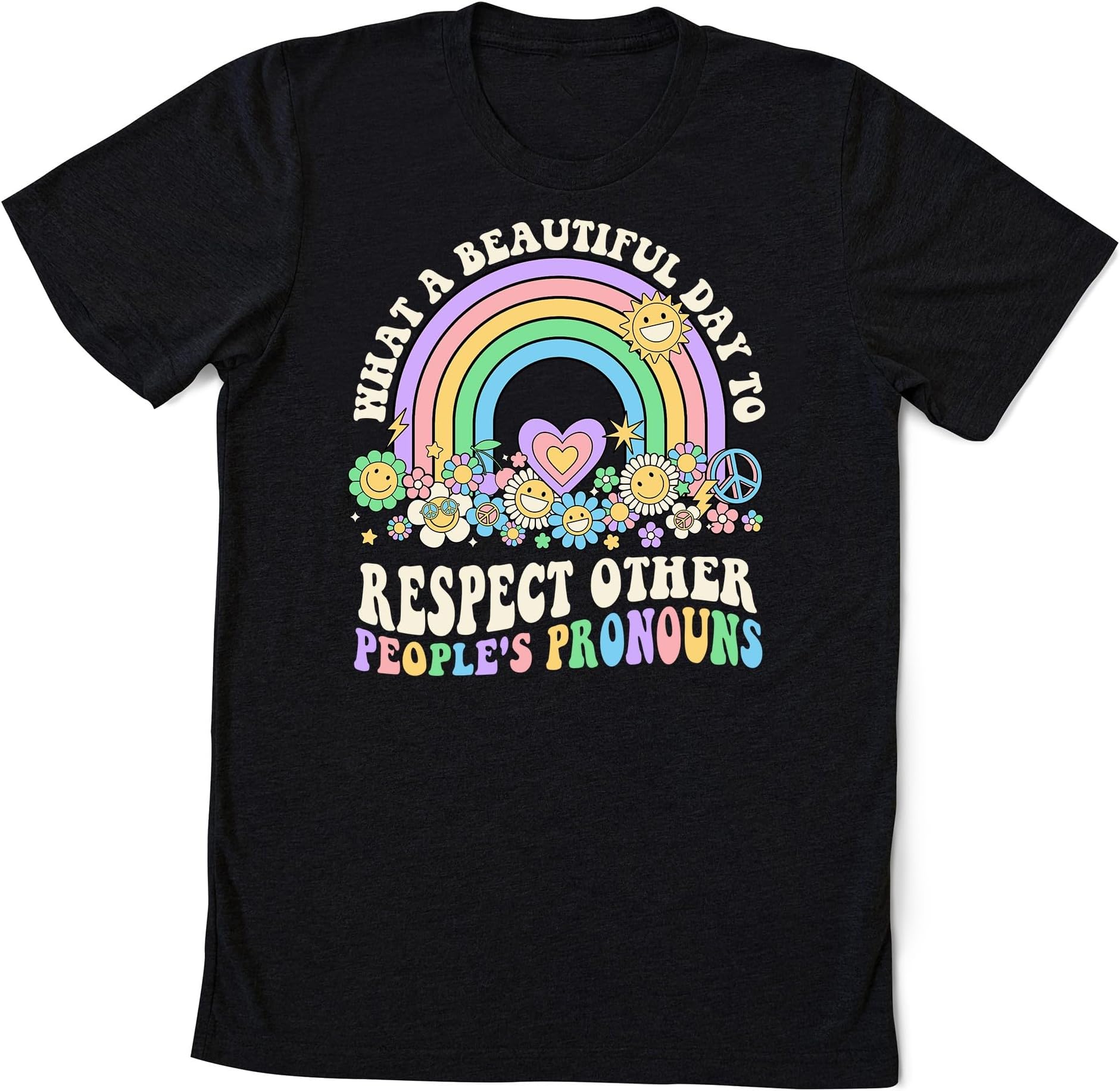 What a Beautiful Day to Respect Other People's Pronouns, Equality Matters Shirt, Pride Shirt, Funny LGBTQ Shirt, Reproductive Rights T-Shirt