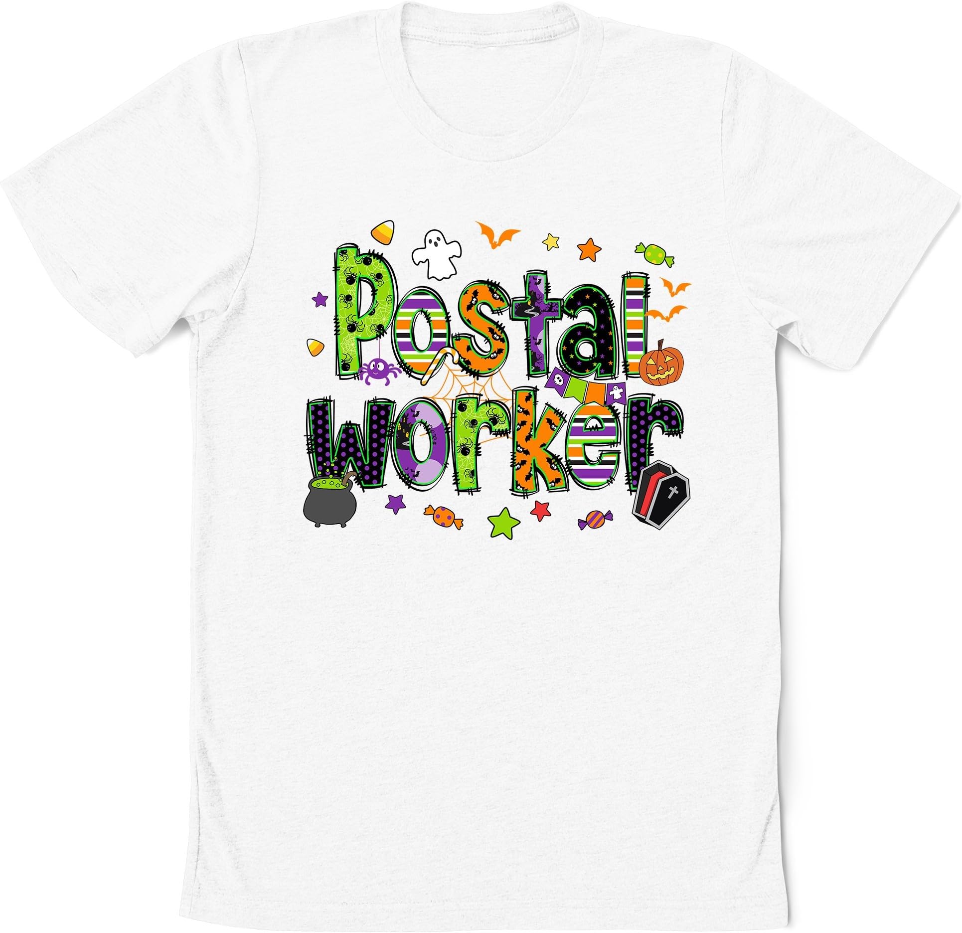 Postal Worker Shirt, Postal Worker Halloween Shirt, Mailman Halloween Shirt, Mail Worker Gift, Mail Lady